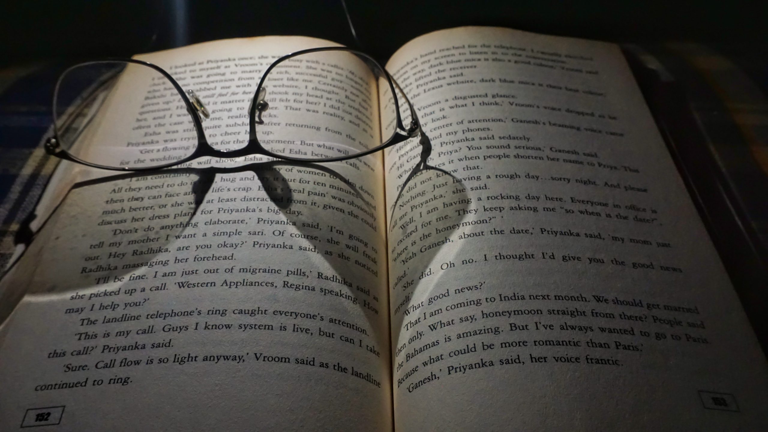 Specs on book