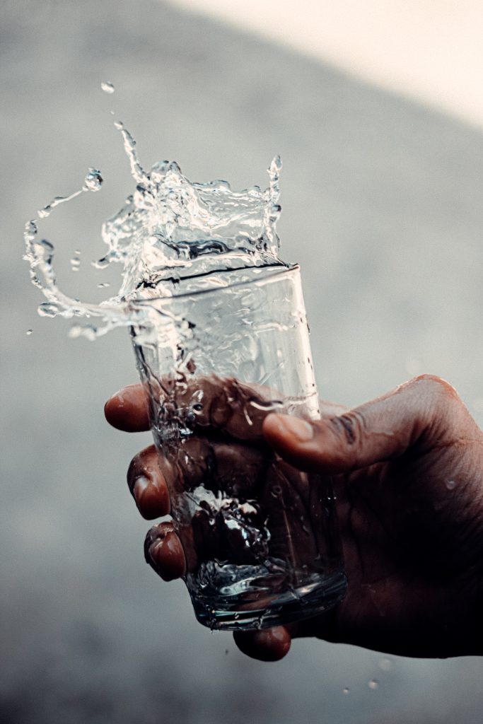 Water splashing out of a Glass PixaHive