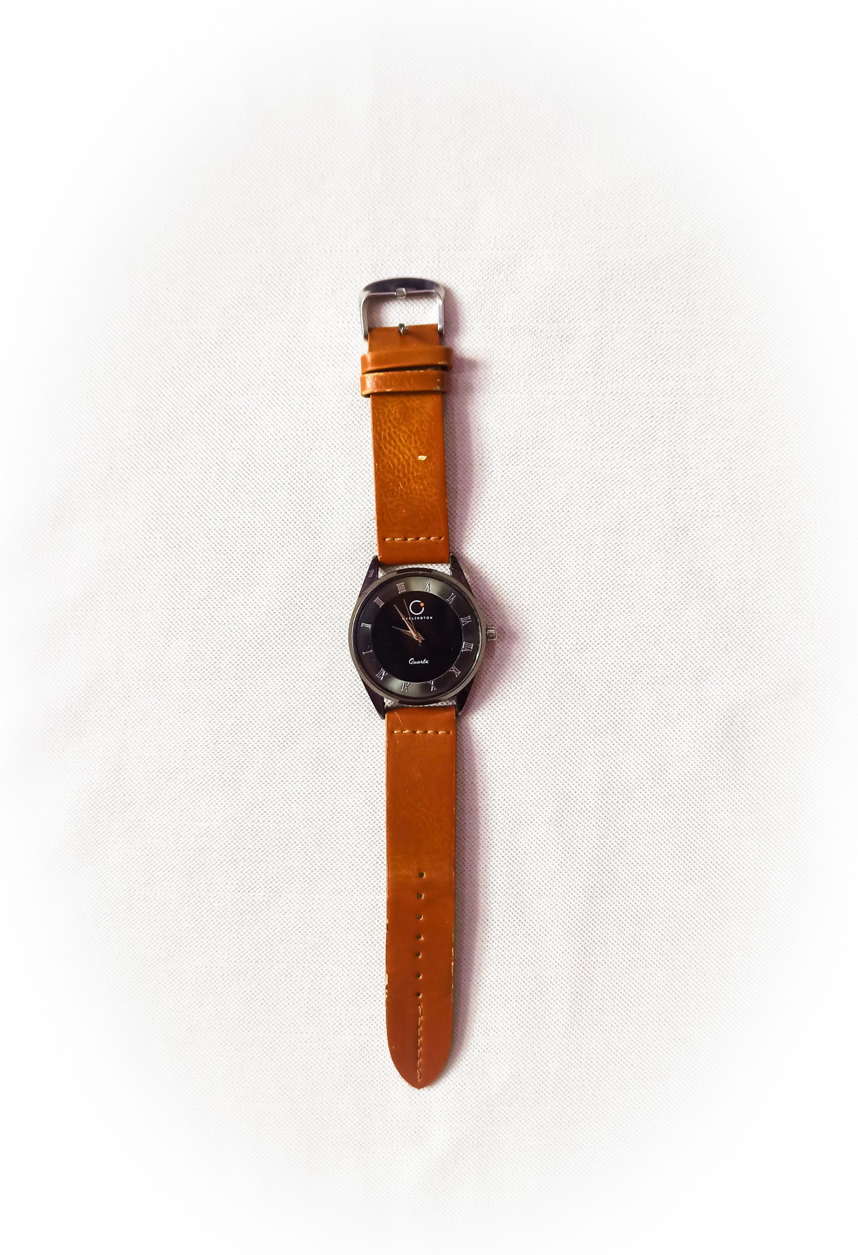Watch with white background