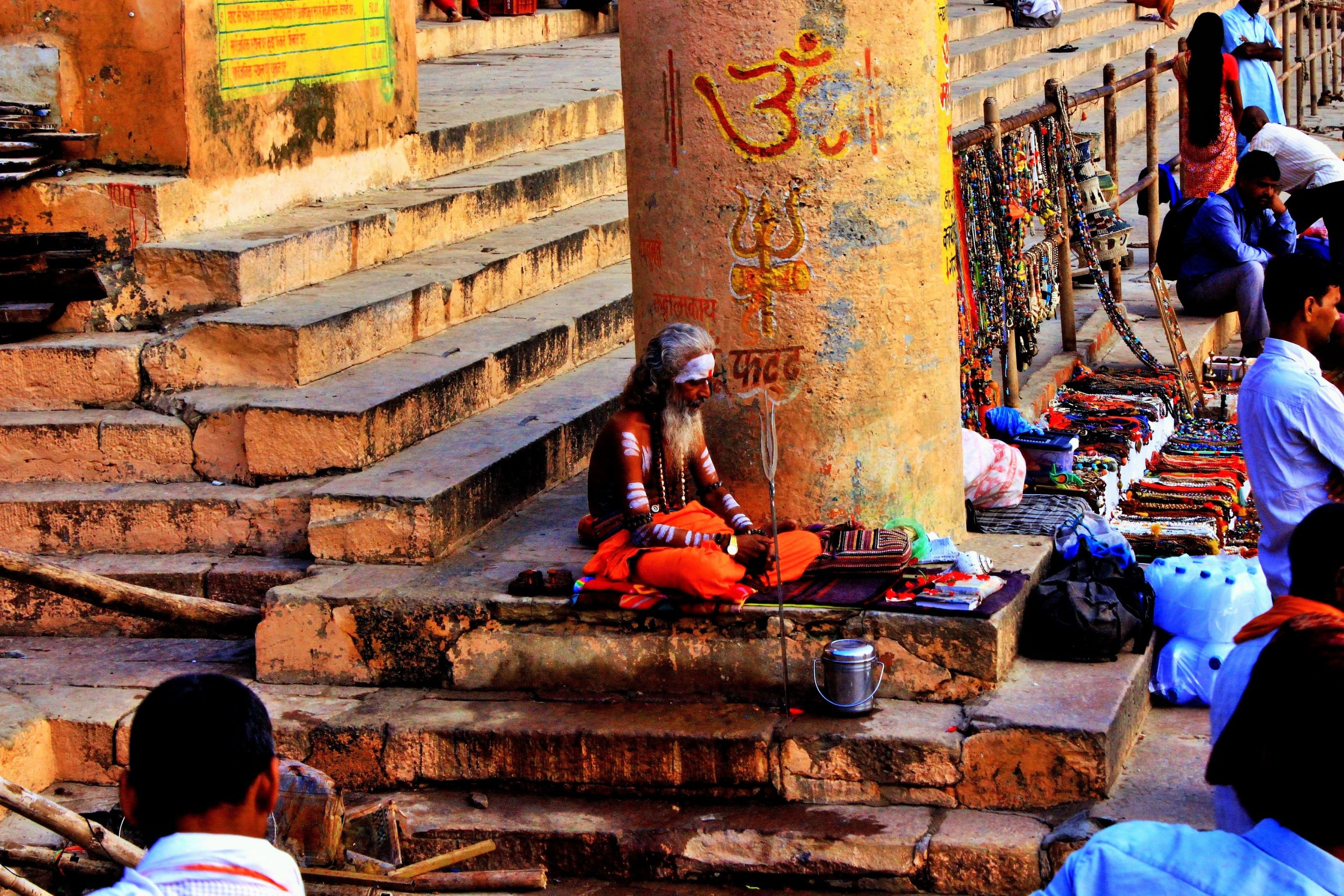 A monk at Varanasi