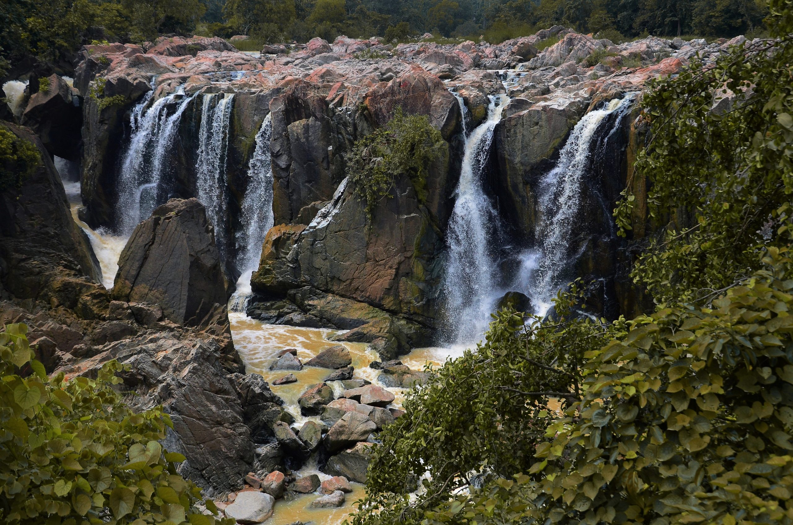A waterfall at Keonjhar district of Odisha
