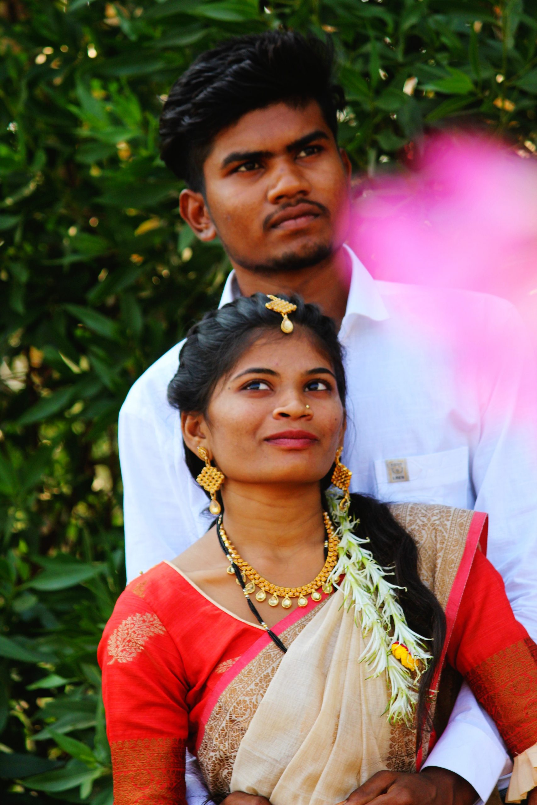 An Indian couple