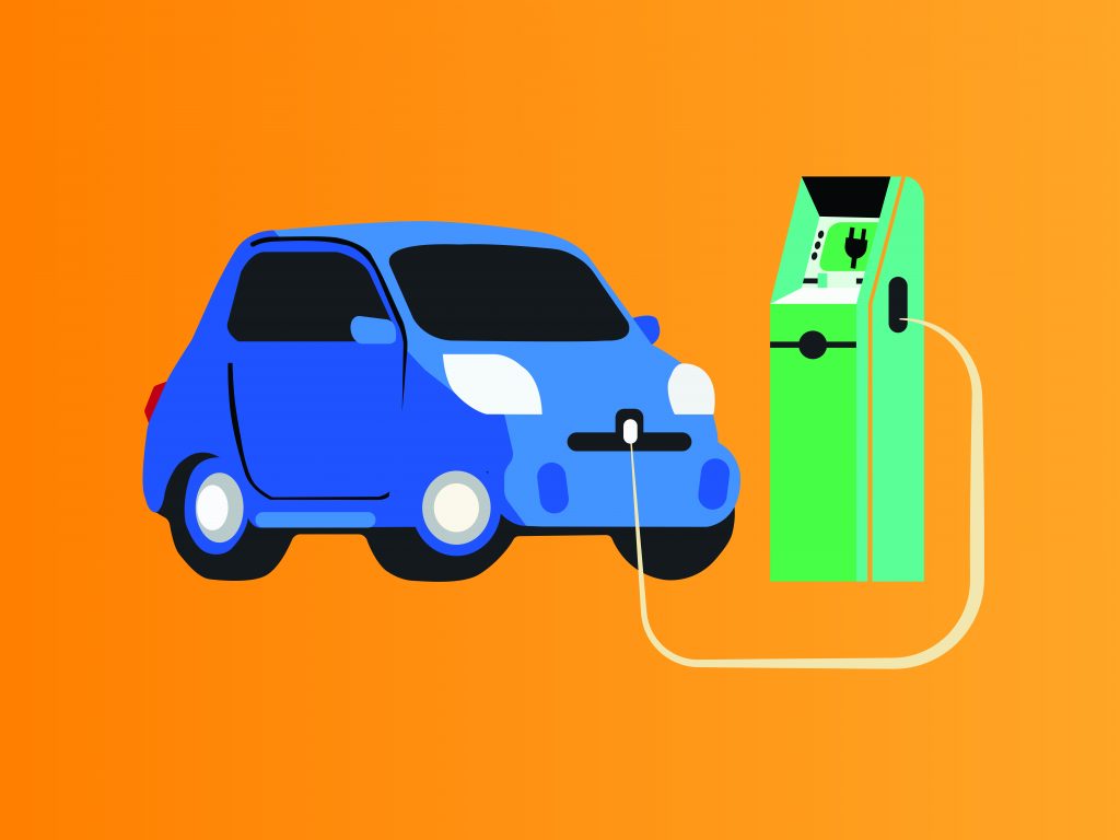 Electric car charging - PixaHive