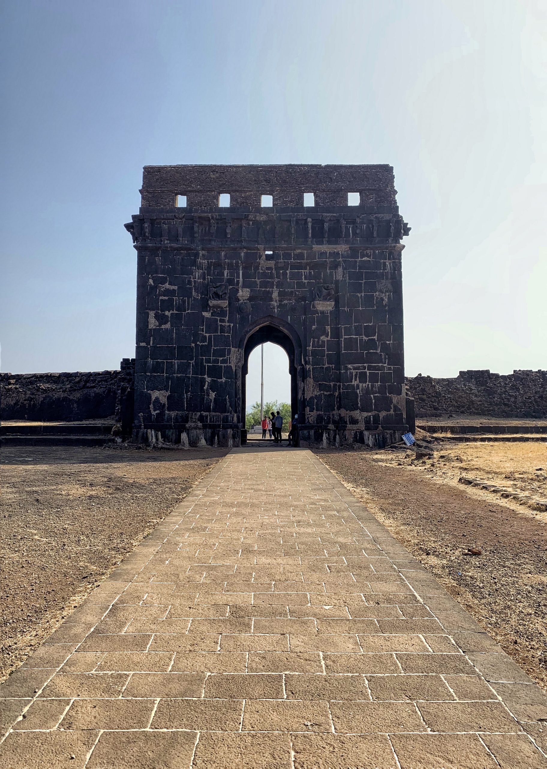 Entrance gate of fort