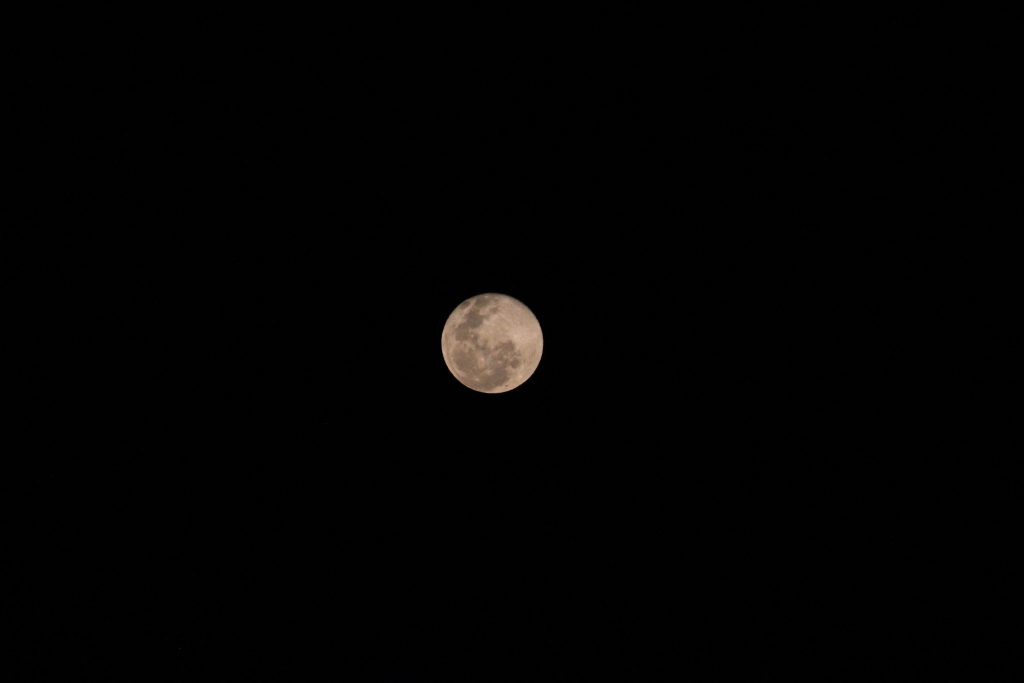Full moon in dark night - PixaHive
