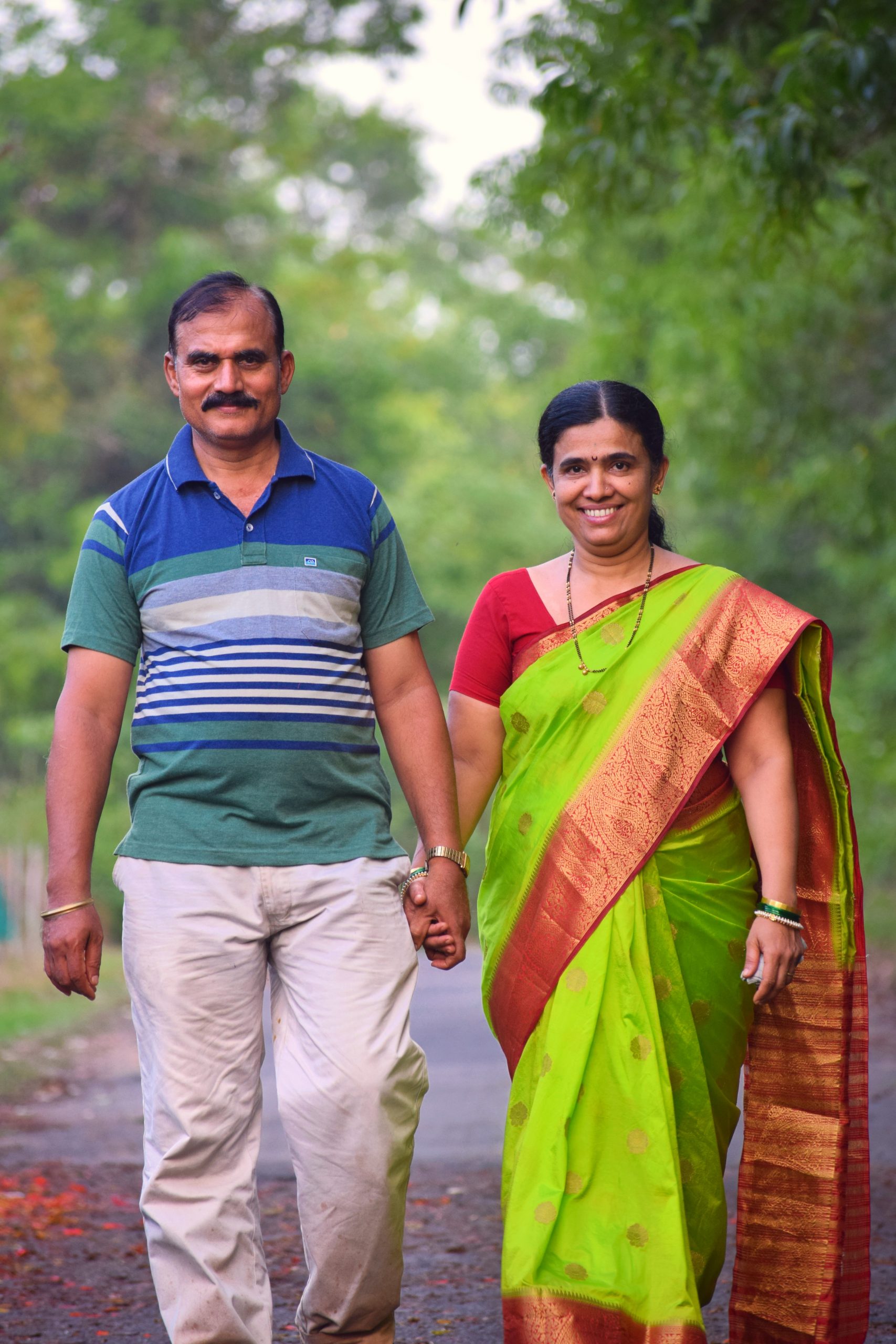 Indian married couple