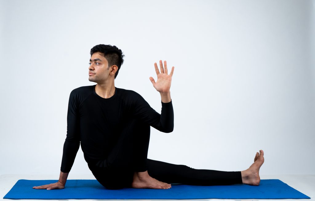 Yoga Pose: Revolved Sage Marichi's I | Pocket Yoga