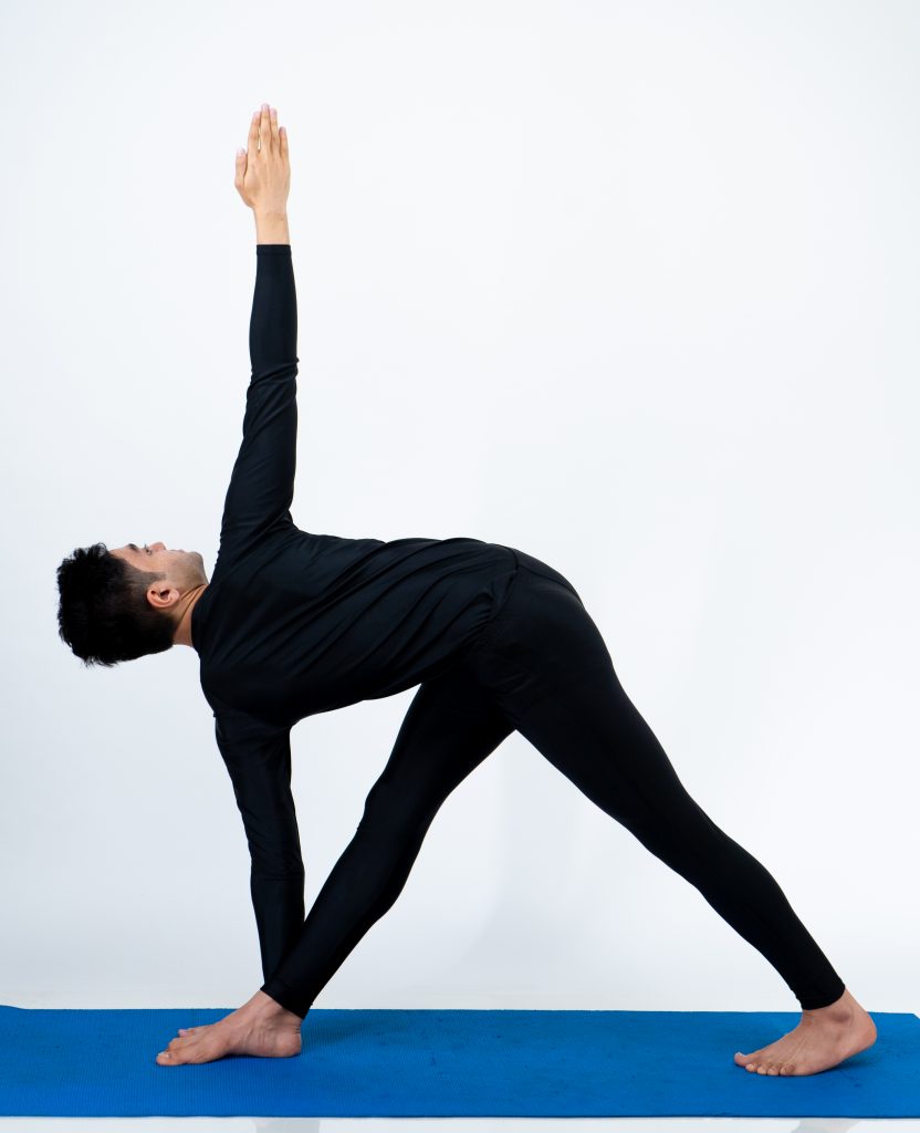 Parivrtta trikonasana (Revolved Triangle Pose) - PixaHive