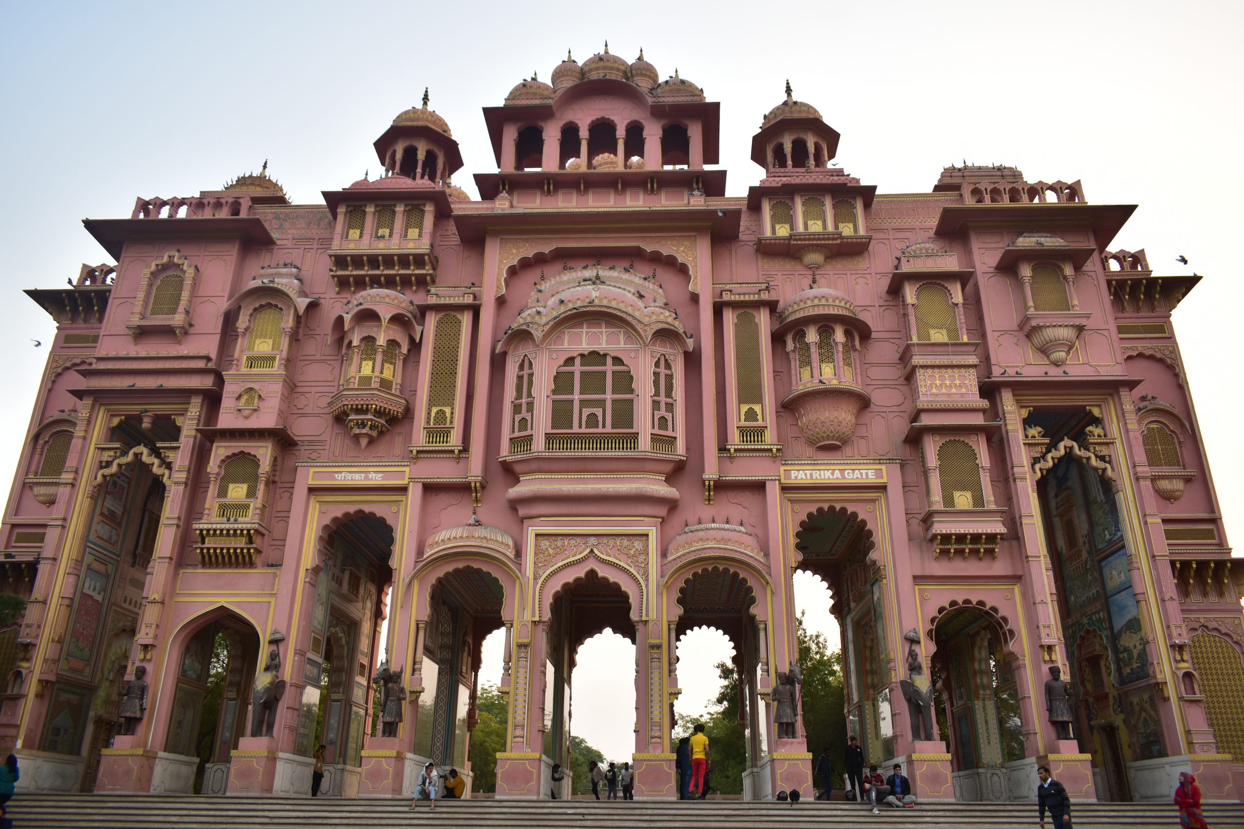 Patrika gate in Jaipur