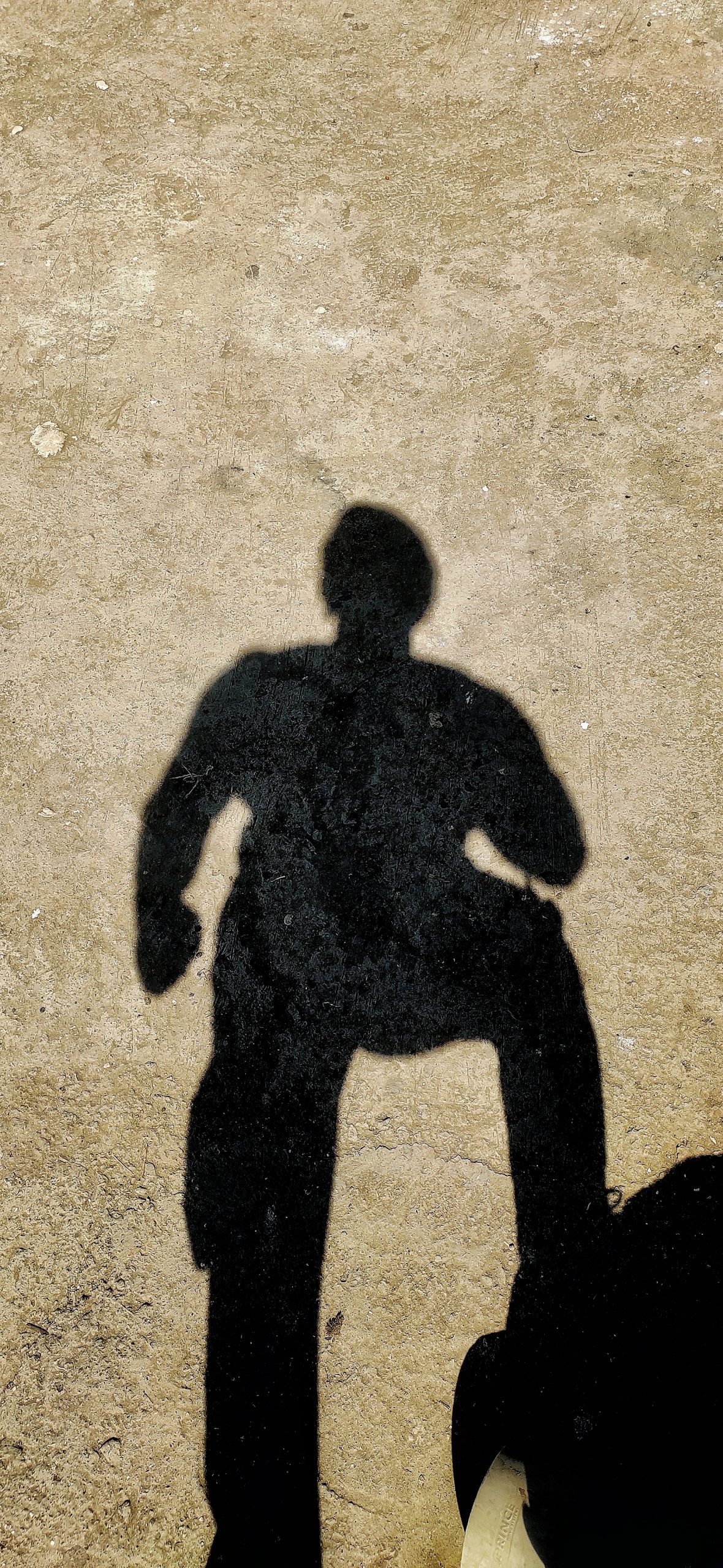 Shadow of human
