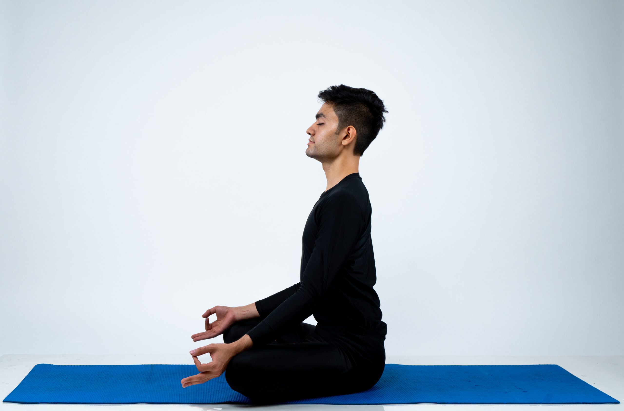 Sukhasana | Easy Pose Steps | Benefits of Sukhasana | 7pranayama.com |  Learn yoga poses, Yoga facts, Relaxing yoga