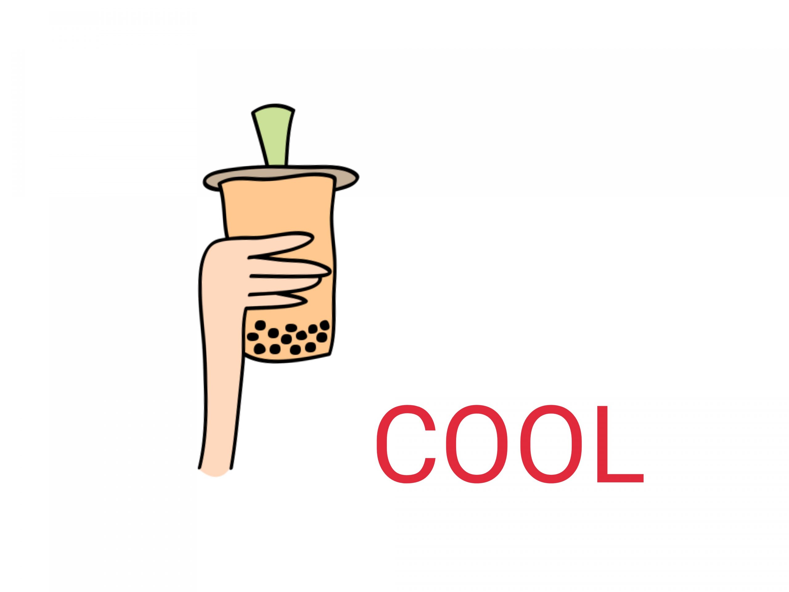 Cool fruit juice illustration