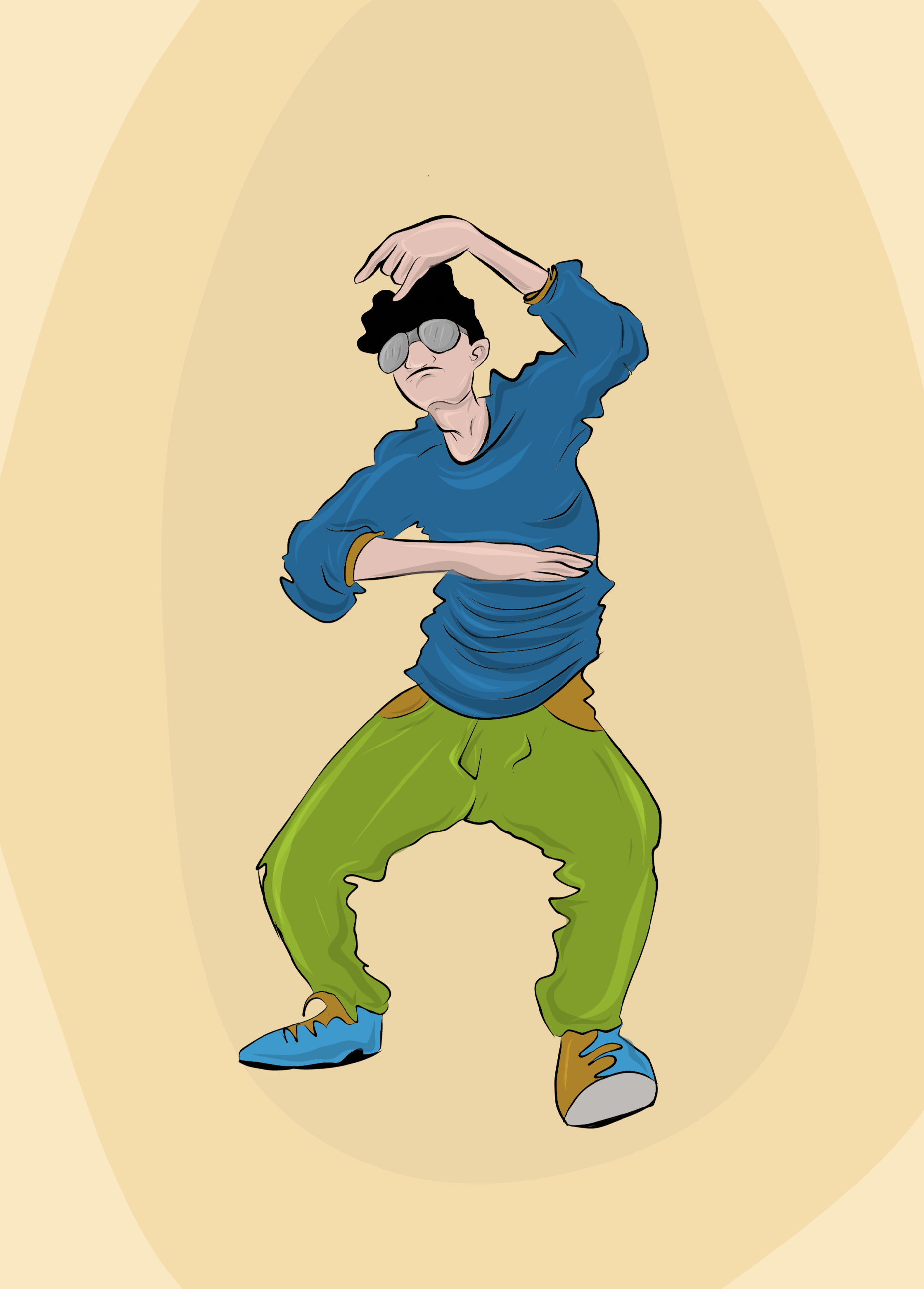 Illustration of a dancer