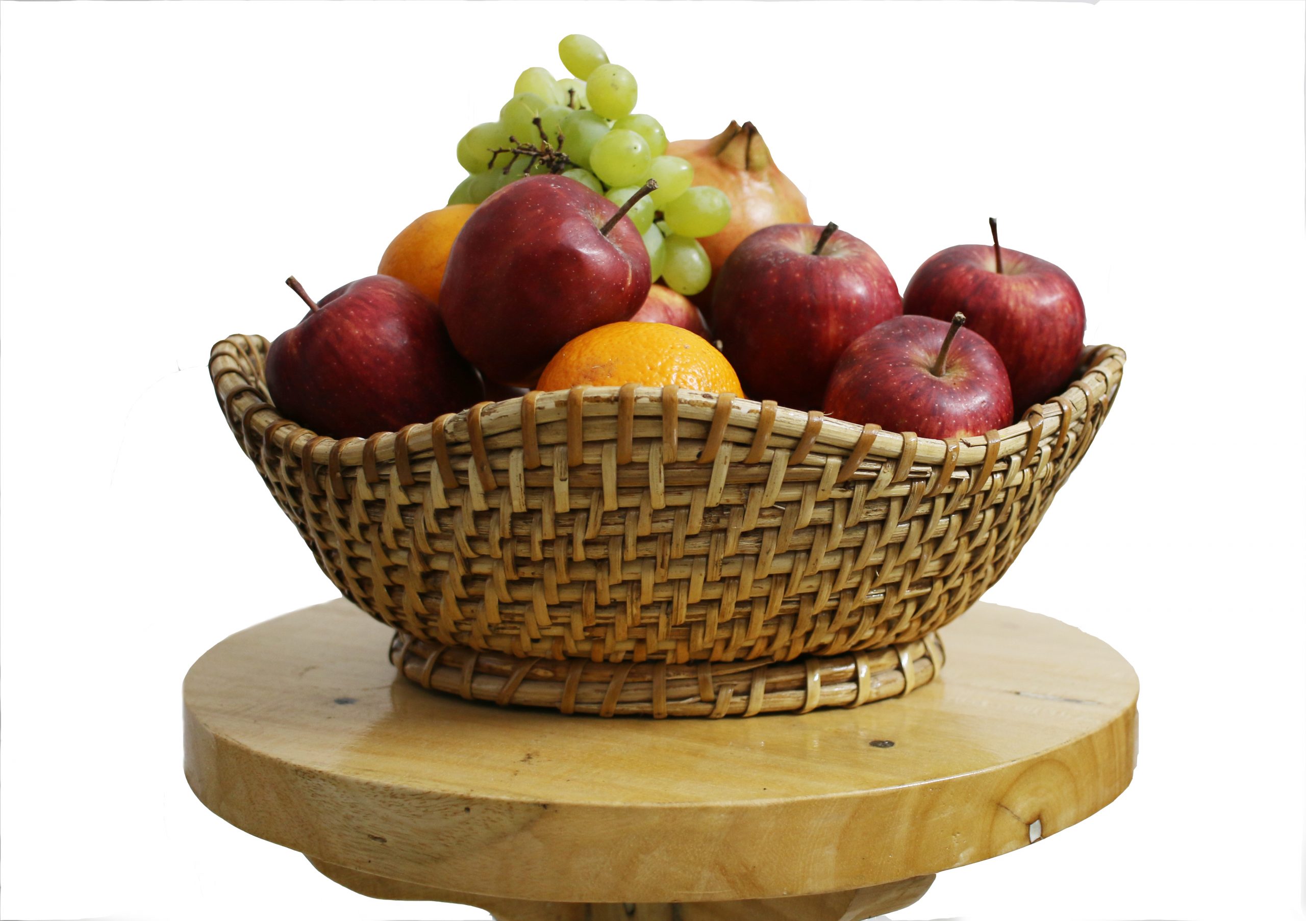 A fresh fruits basket