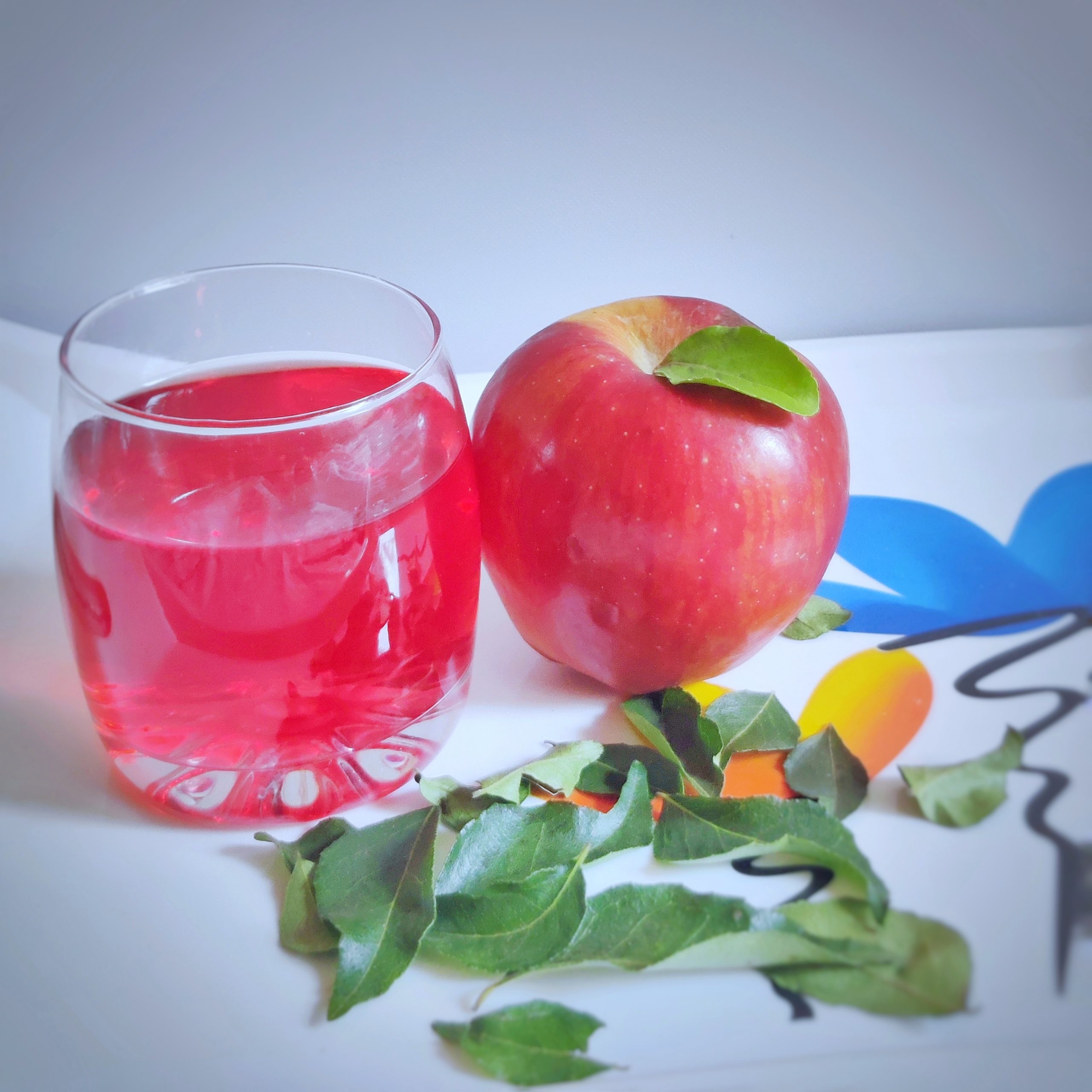 Apple juice and apple