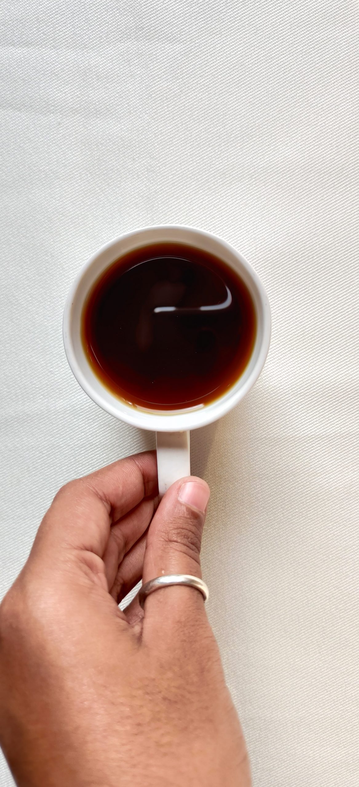 Black tea cup