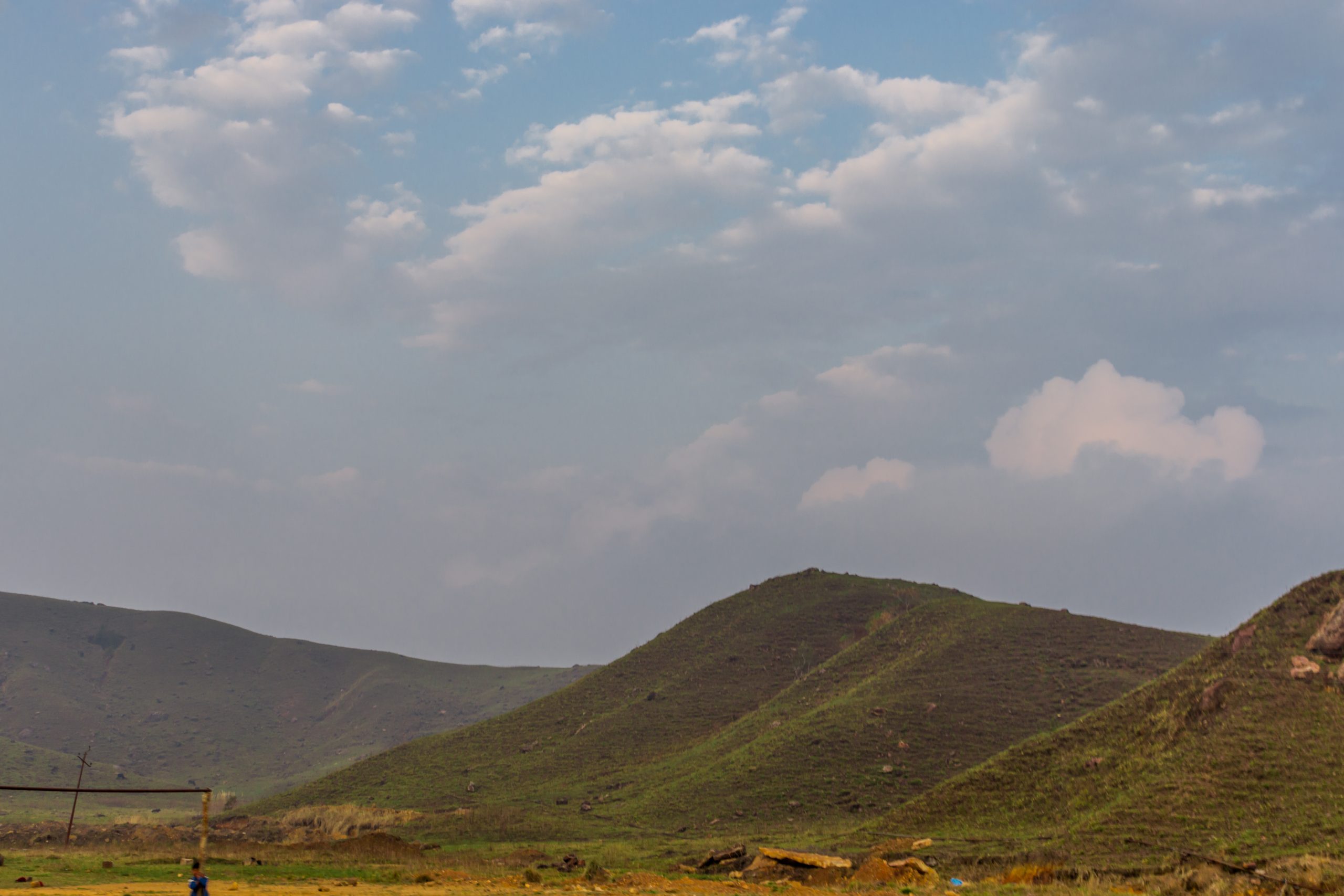 Hills and mountains