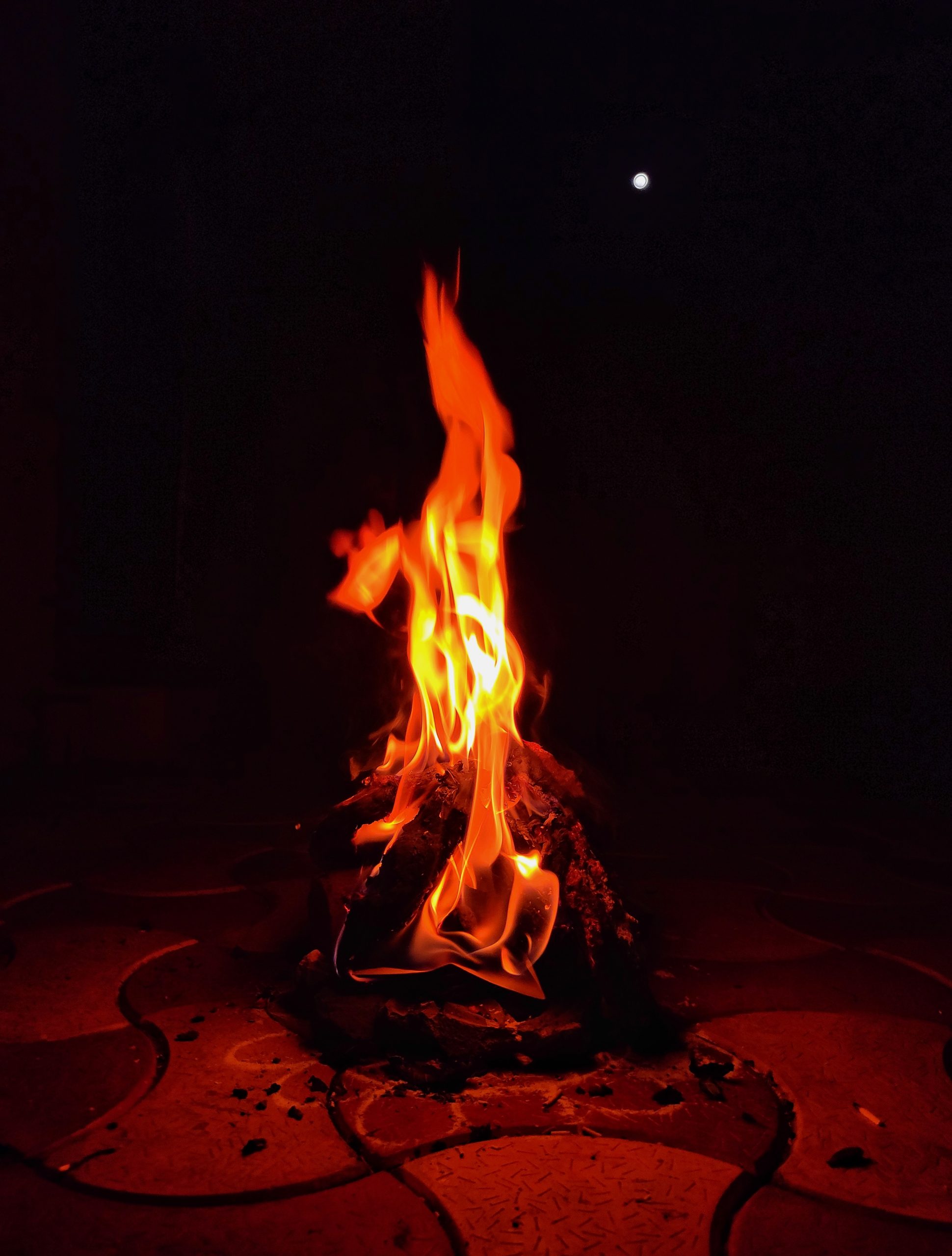 Holi fire ritual