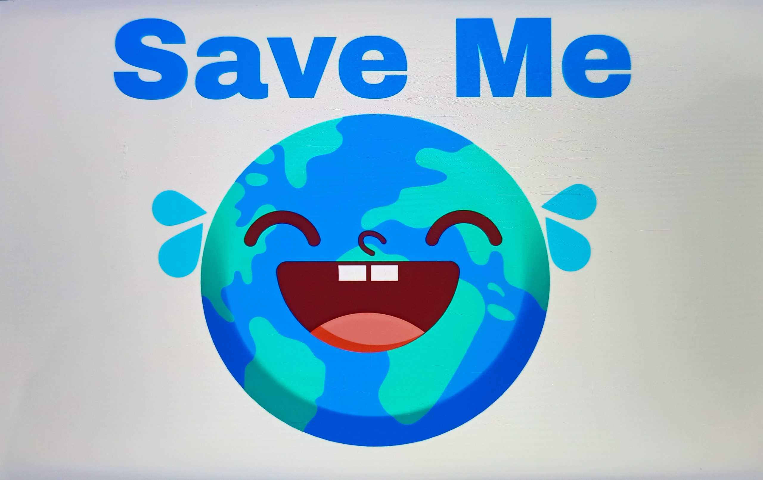 Save the earth illustration