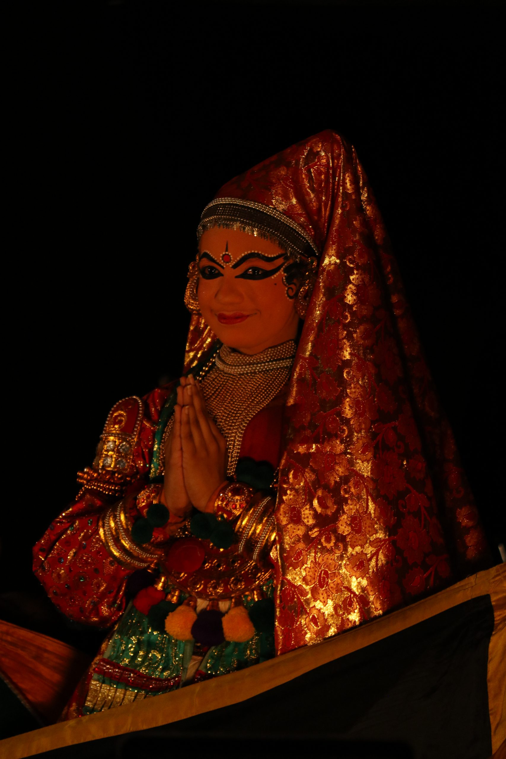 Portrait of a Kathakali Artist