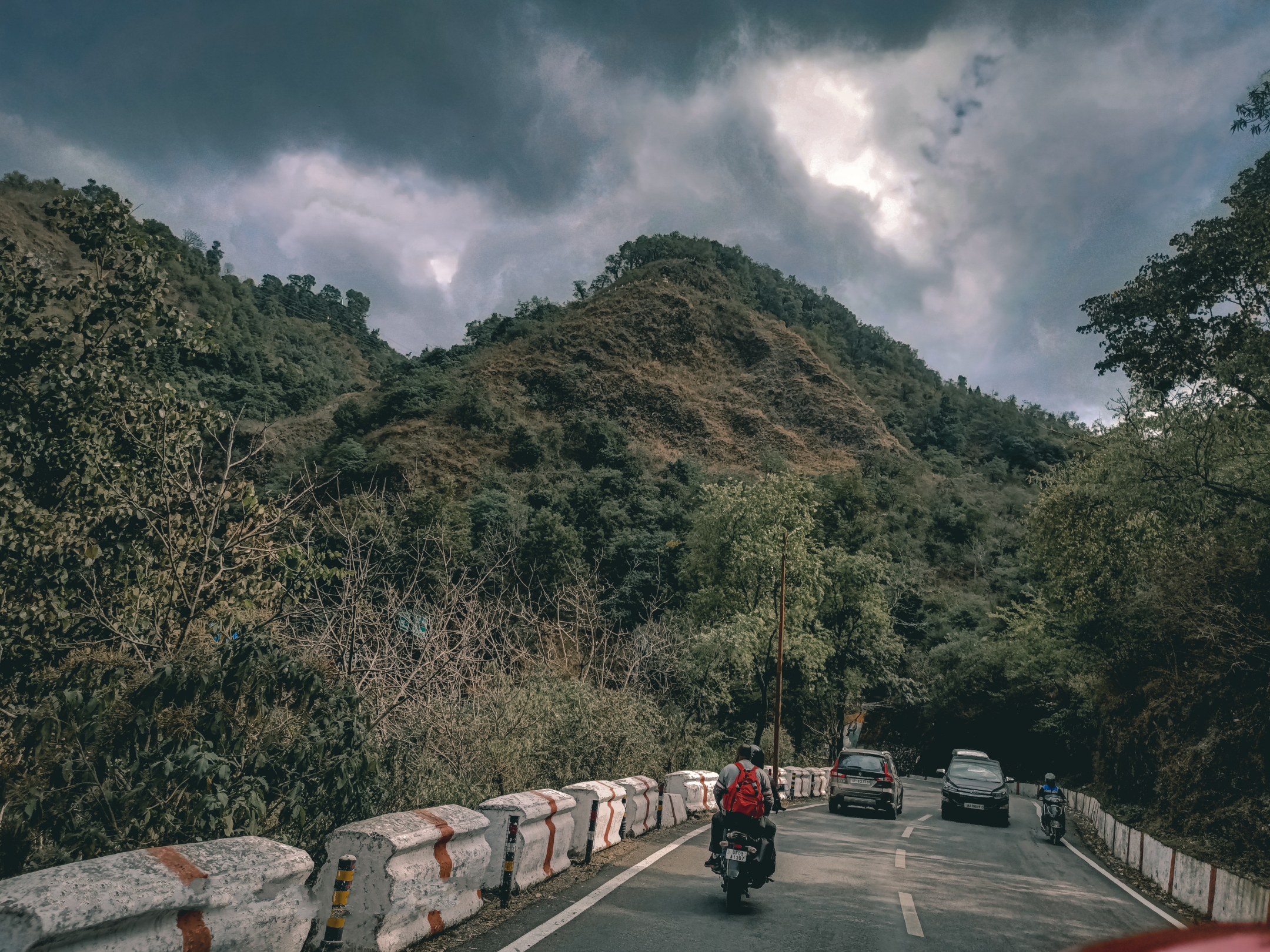 Mussoorie hill station roads