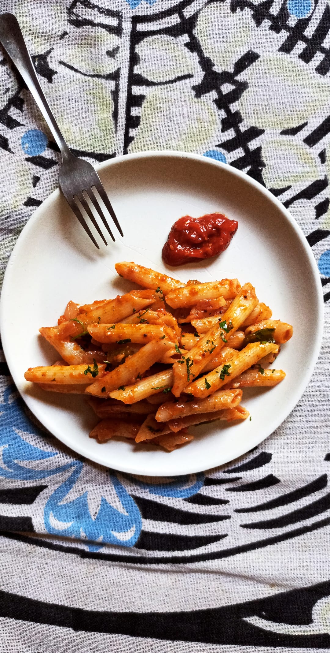 Penne red sauce pasta