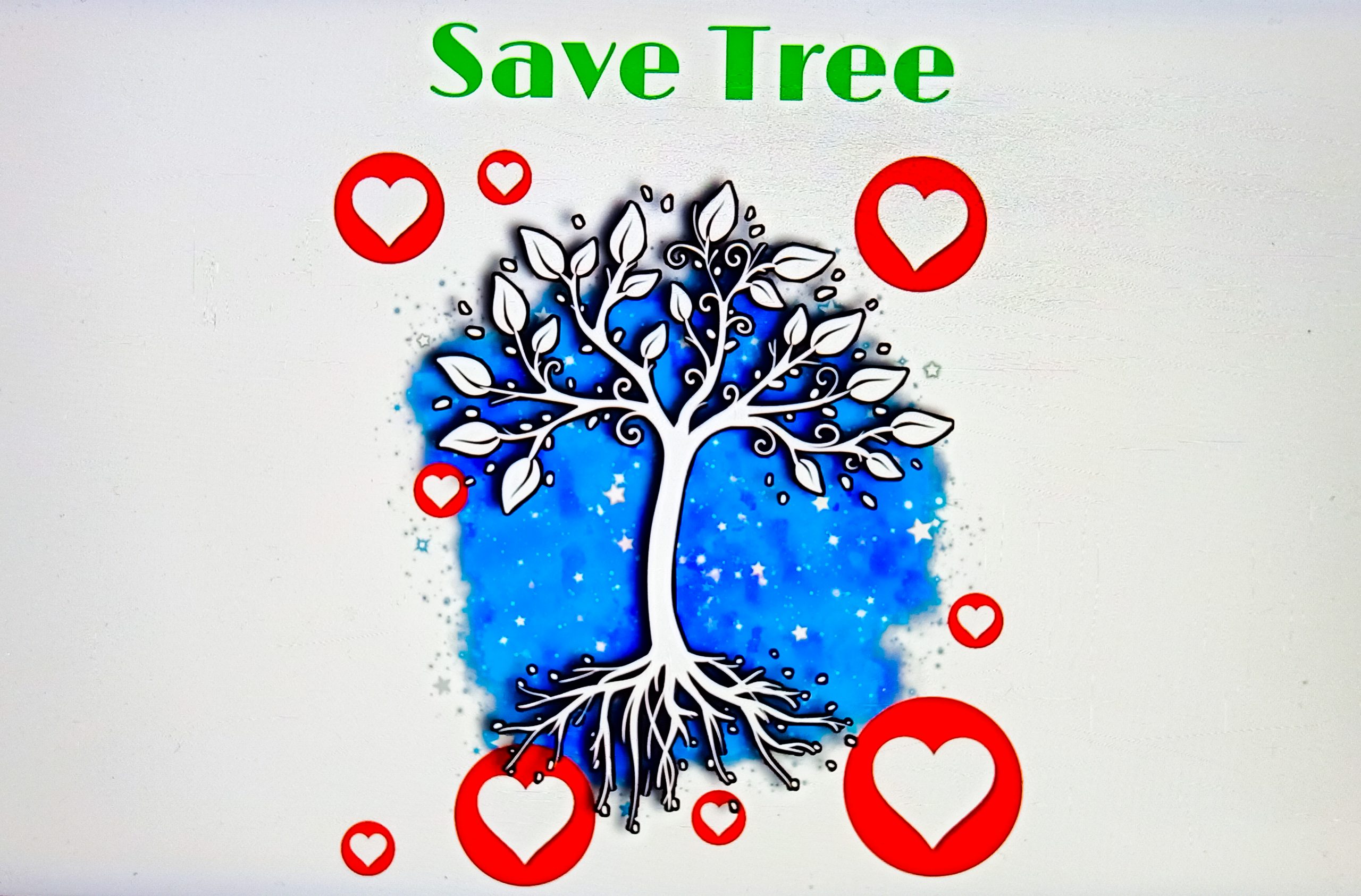 Save Tree Illustration