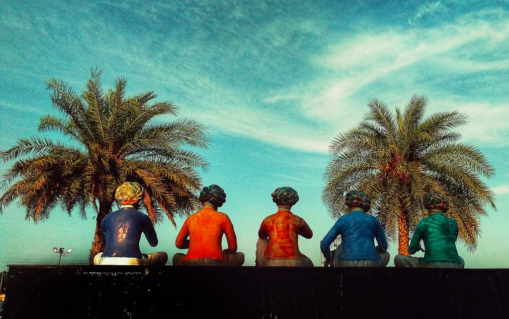 Statues in the park PixaHive