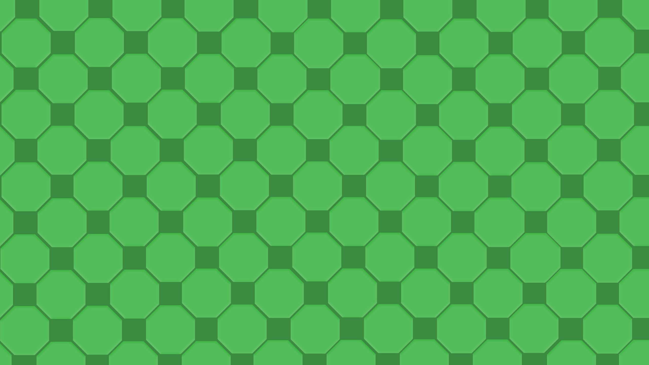 Green hexagons abstract background