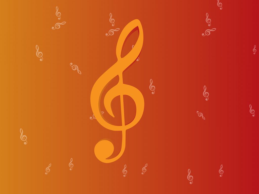 Musical wallpaper illustration - PixaHive