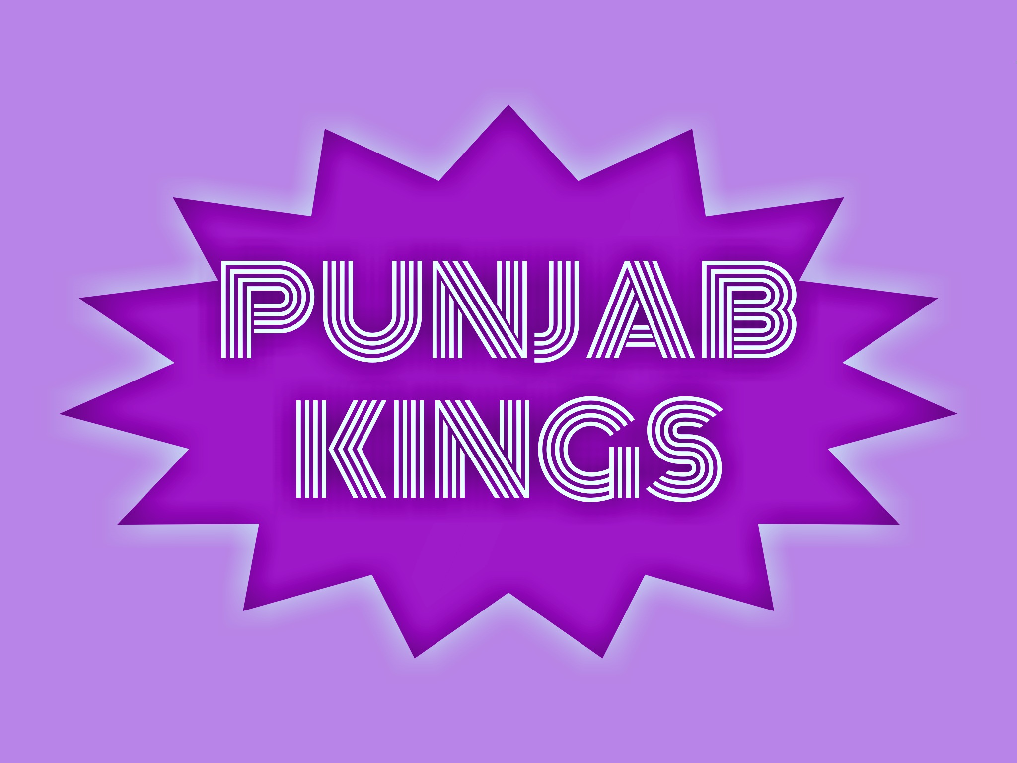 IPL team Kings eleven Punjab illustration