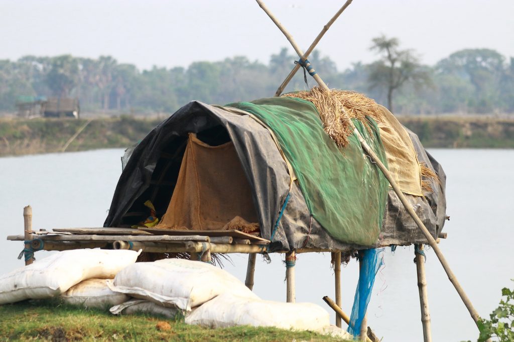 A temporary hut PixaHive