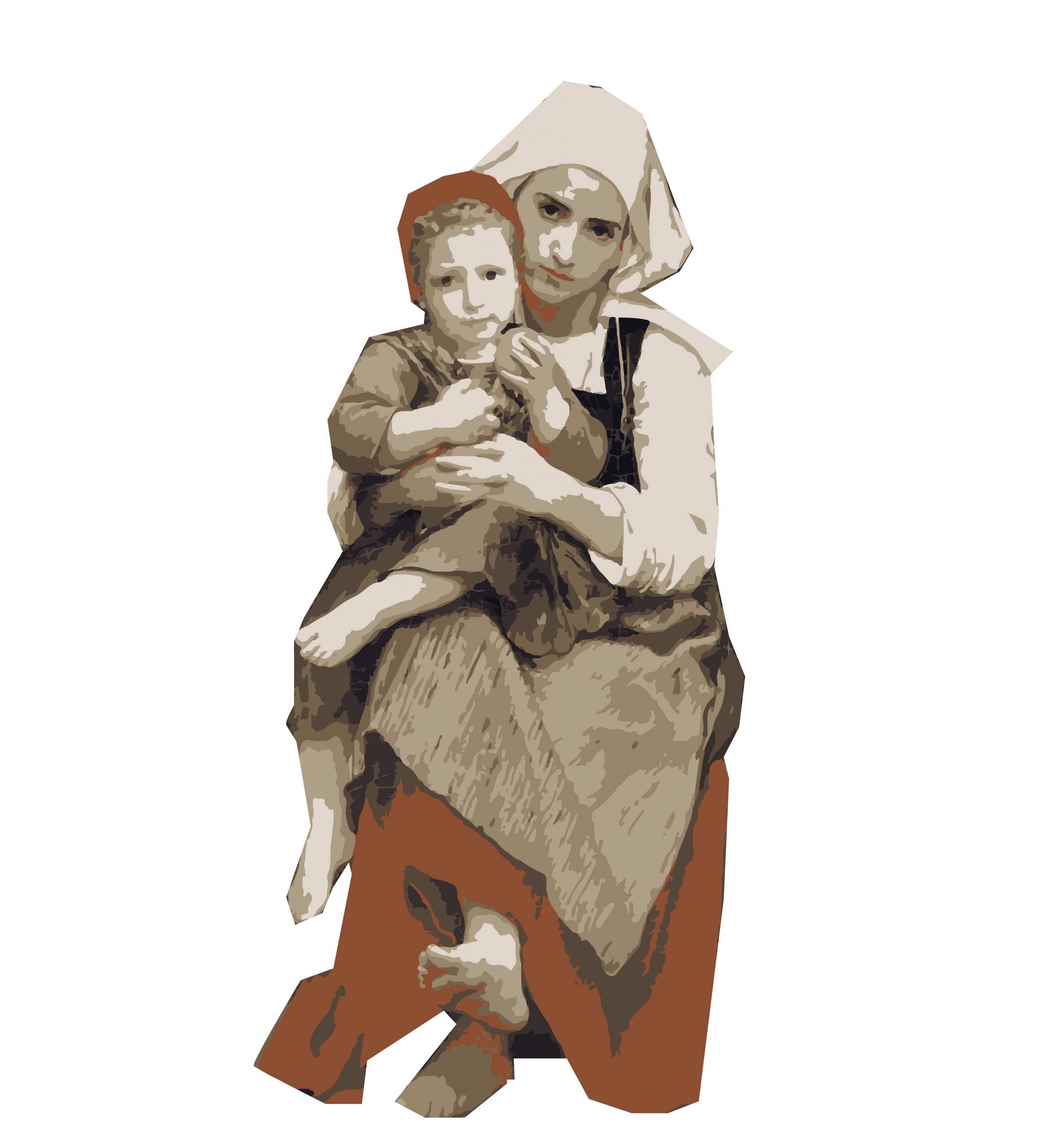 A mother and child