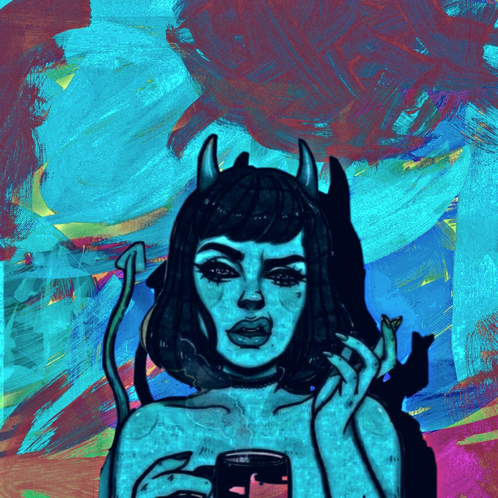 Devil girl illustration - PixaHive