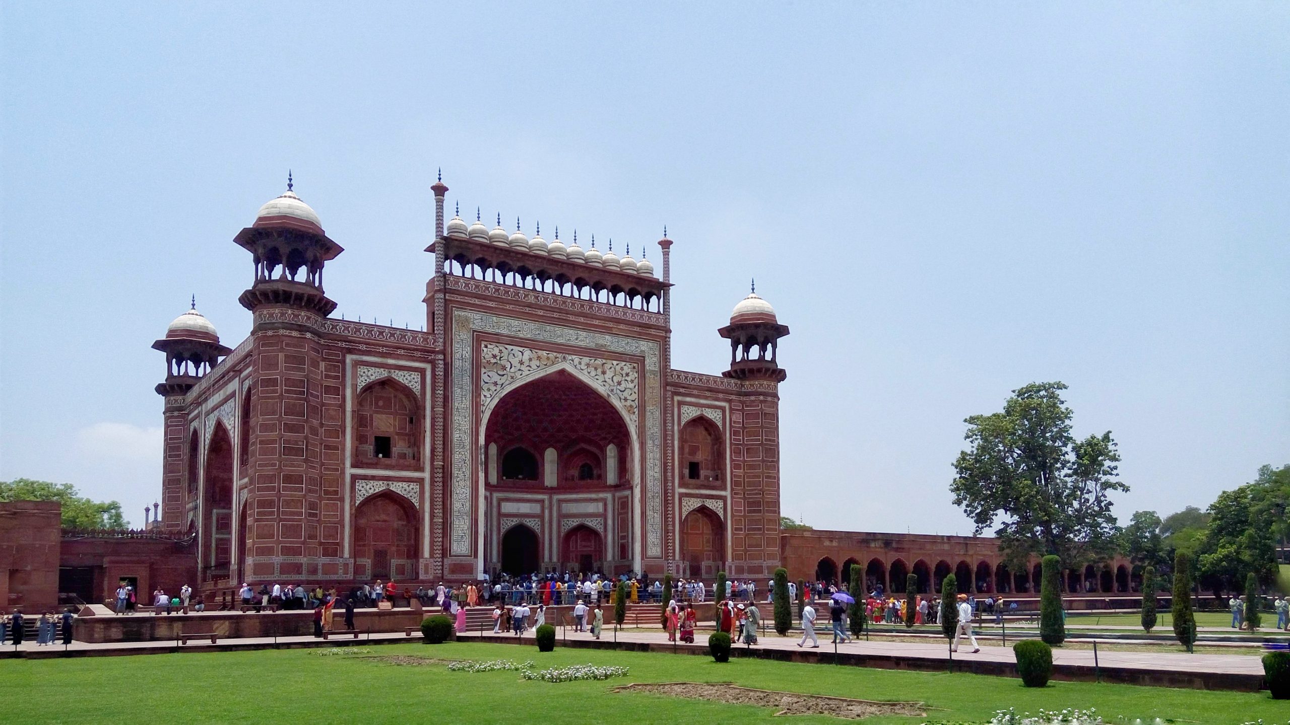 Entrance gate of Taj Mahal