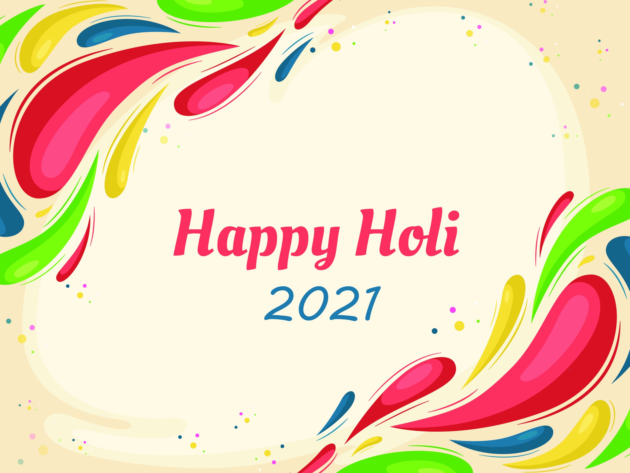 Happy Holi 2021 Illustrations
