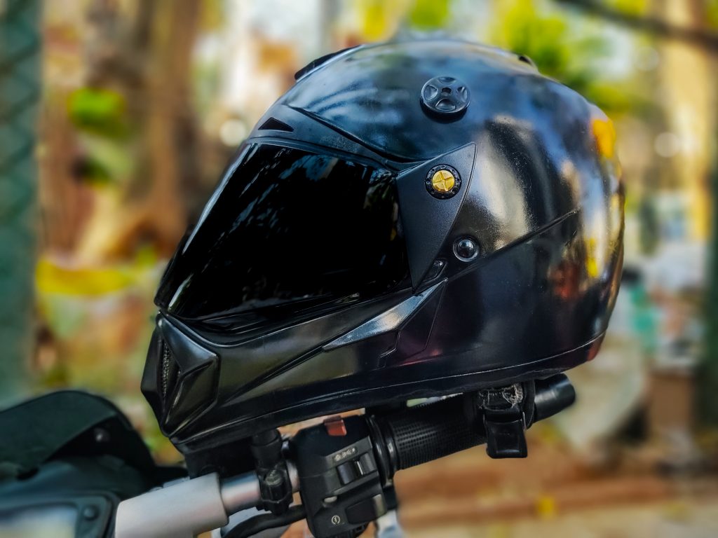 Helmet on bike - PixaHive