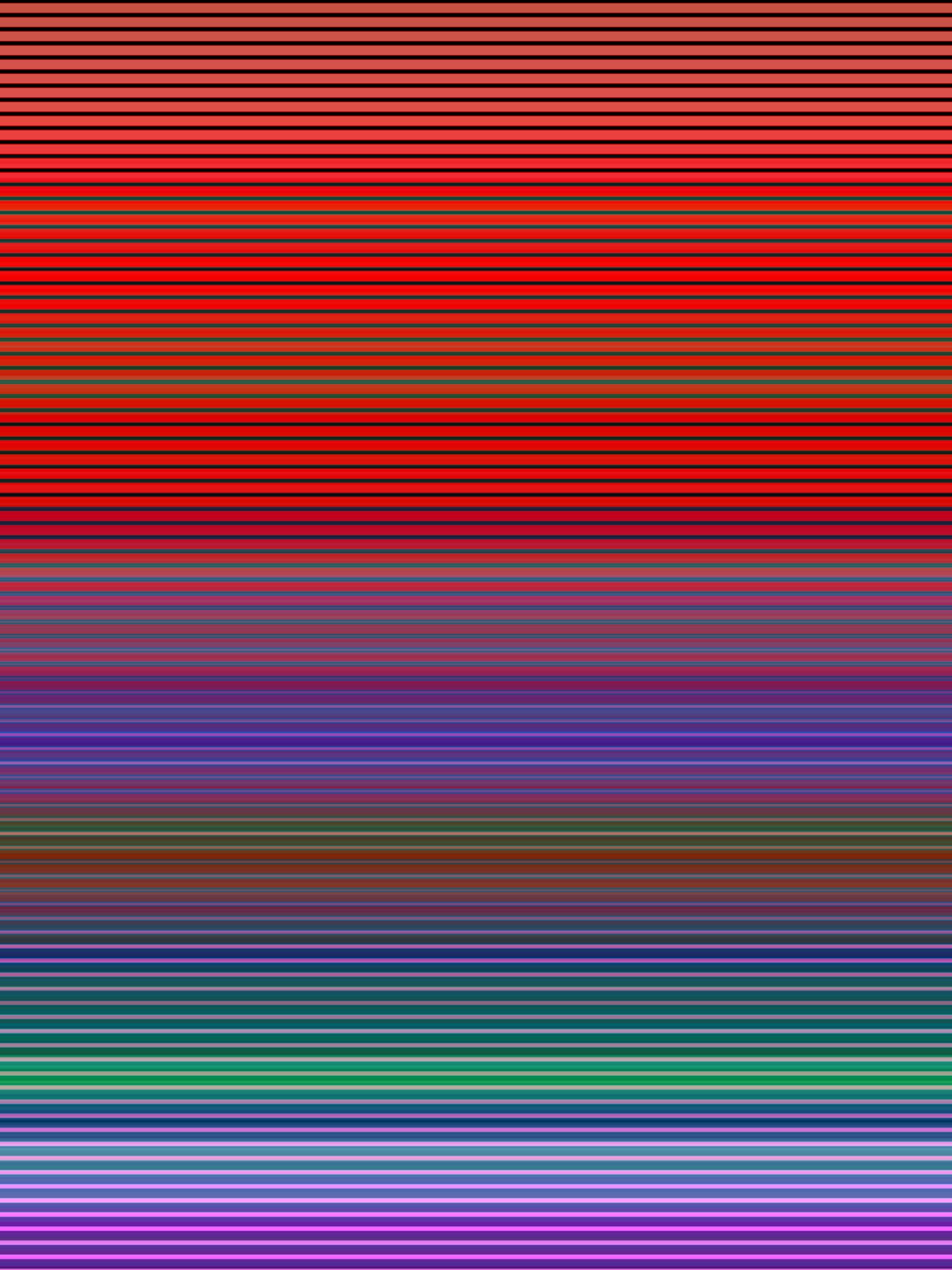 Horizontally colored lines