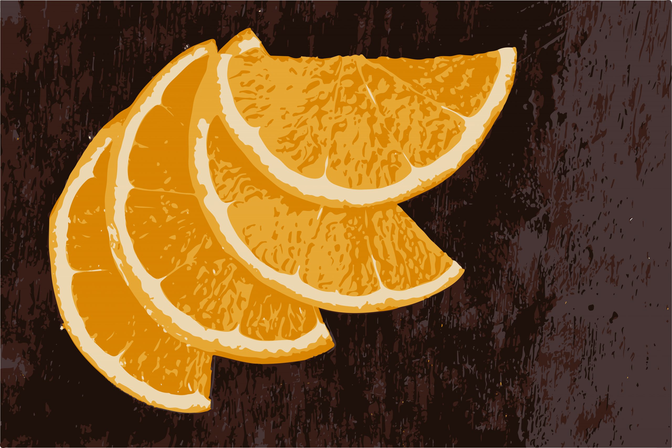 ILLUSTRATION of oranges