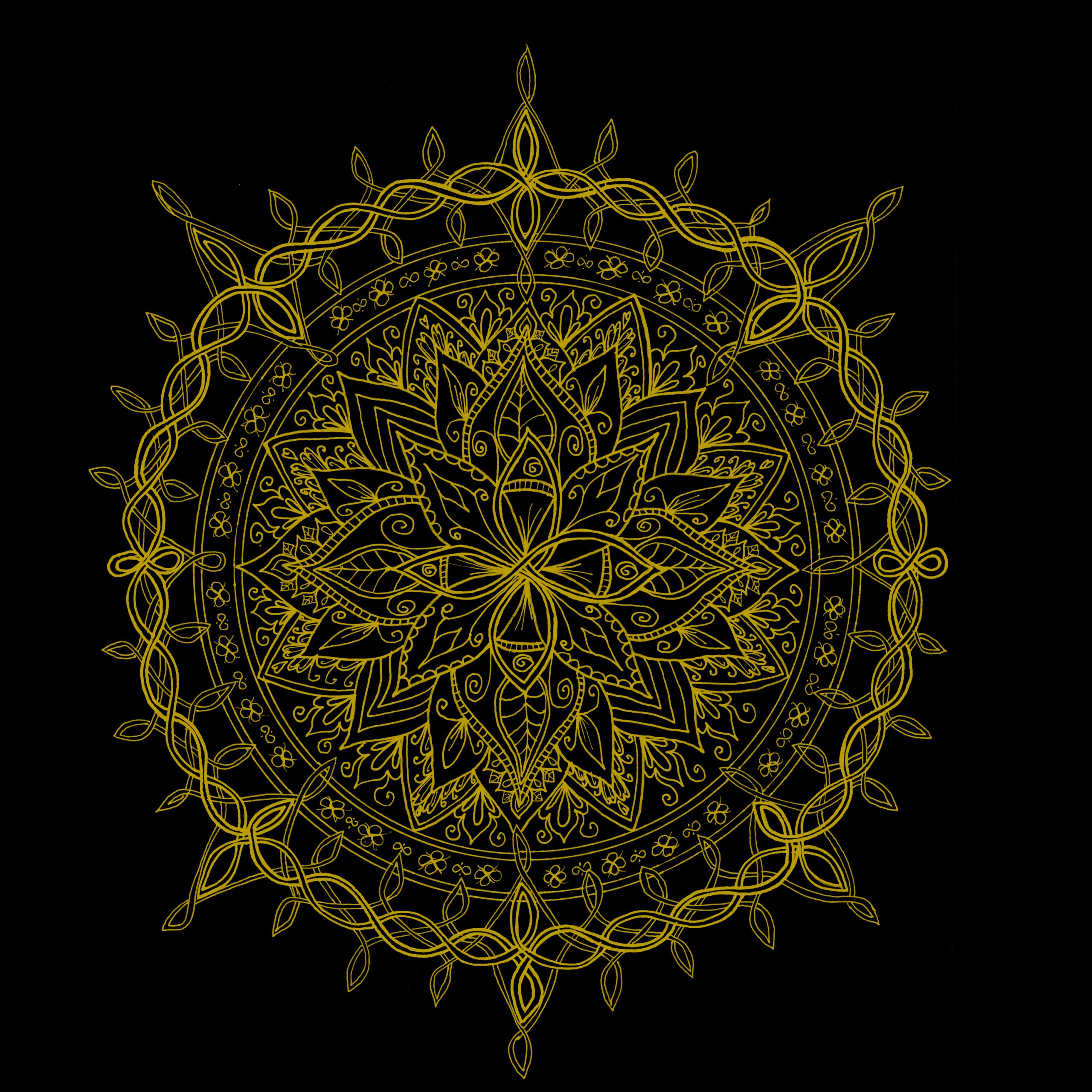 Mandala design illustration