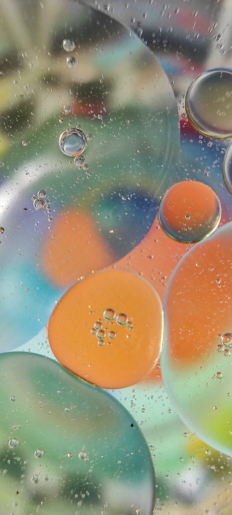 Oily bubbles in water - PixaHive