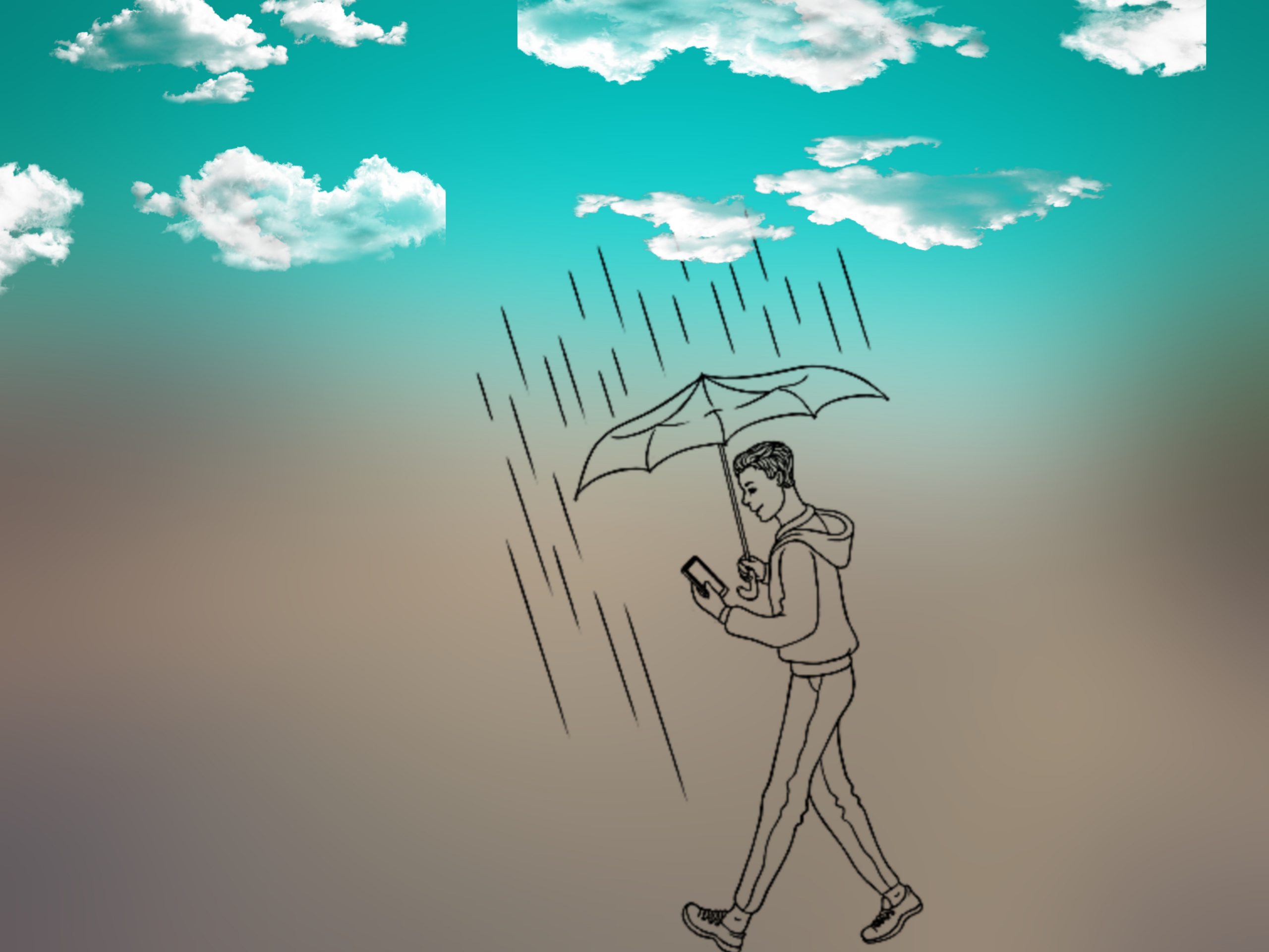 Rain Illustration PixaHive