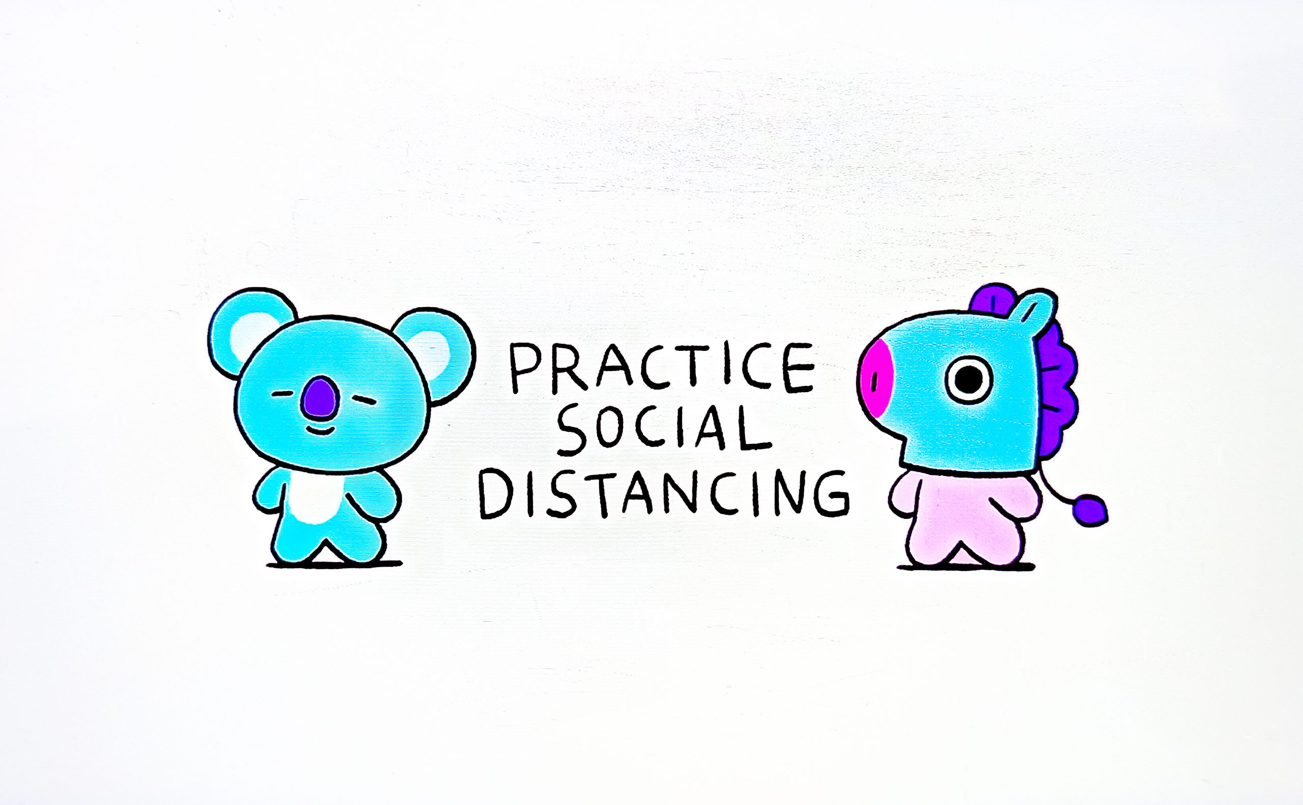 Social Distancing illustration