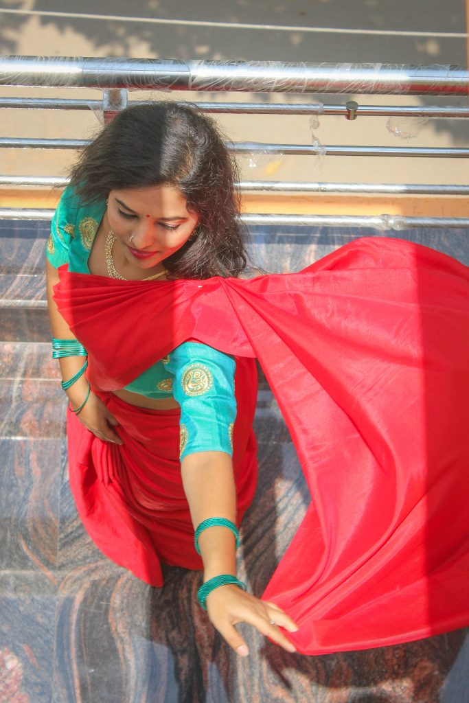 Stylish girl model posing In Saree 413419 pixahive