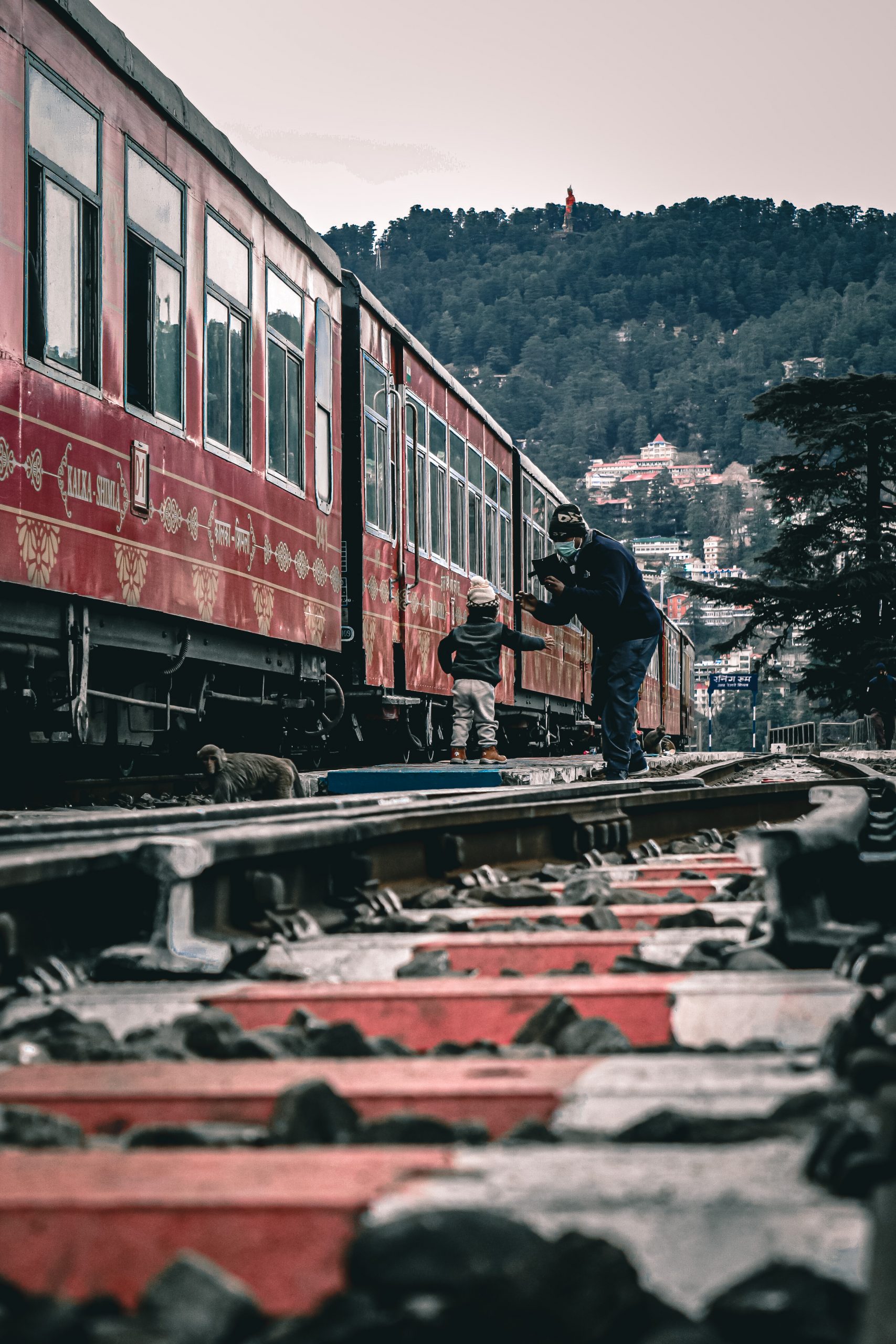 A train in Shimla