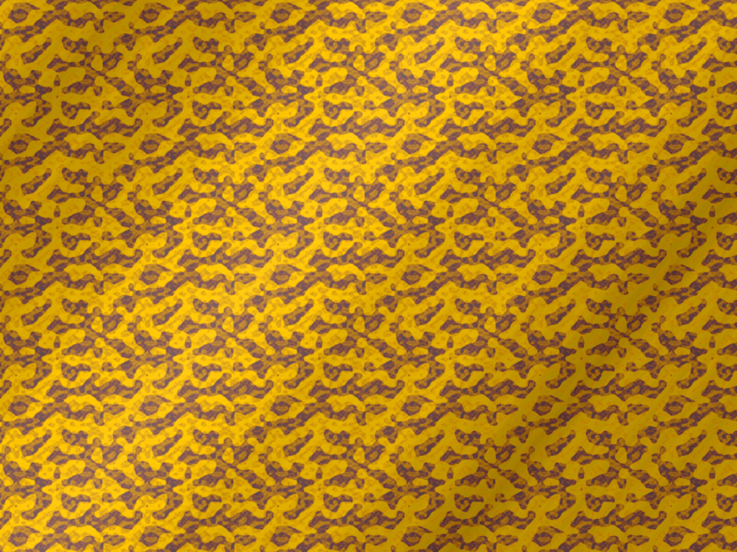 Yellow color pattern illustration