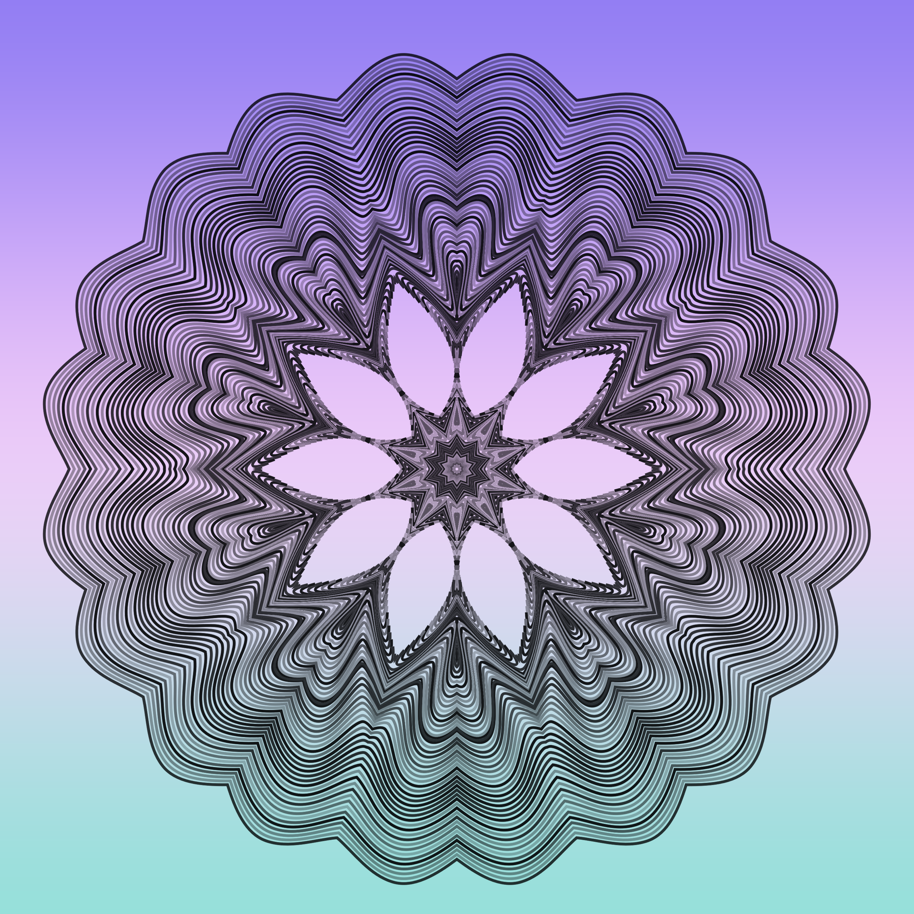 Mandala design illustration