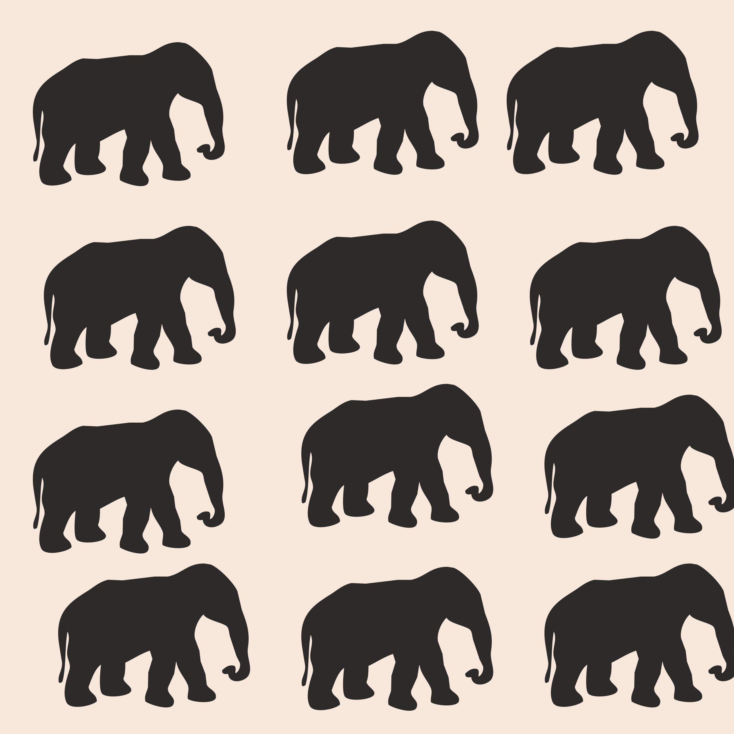 Elephants illustration