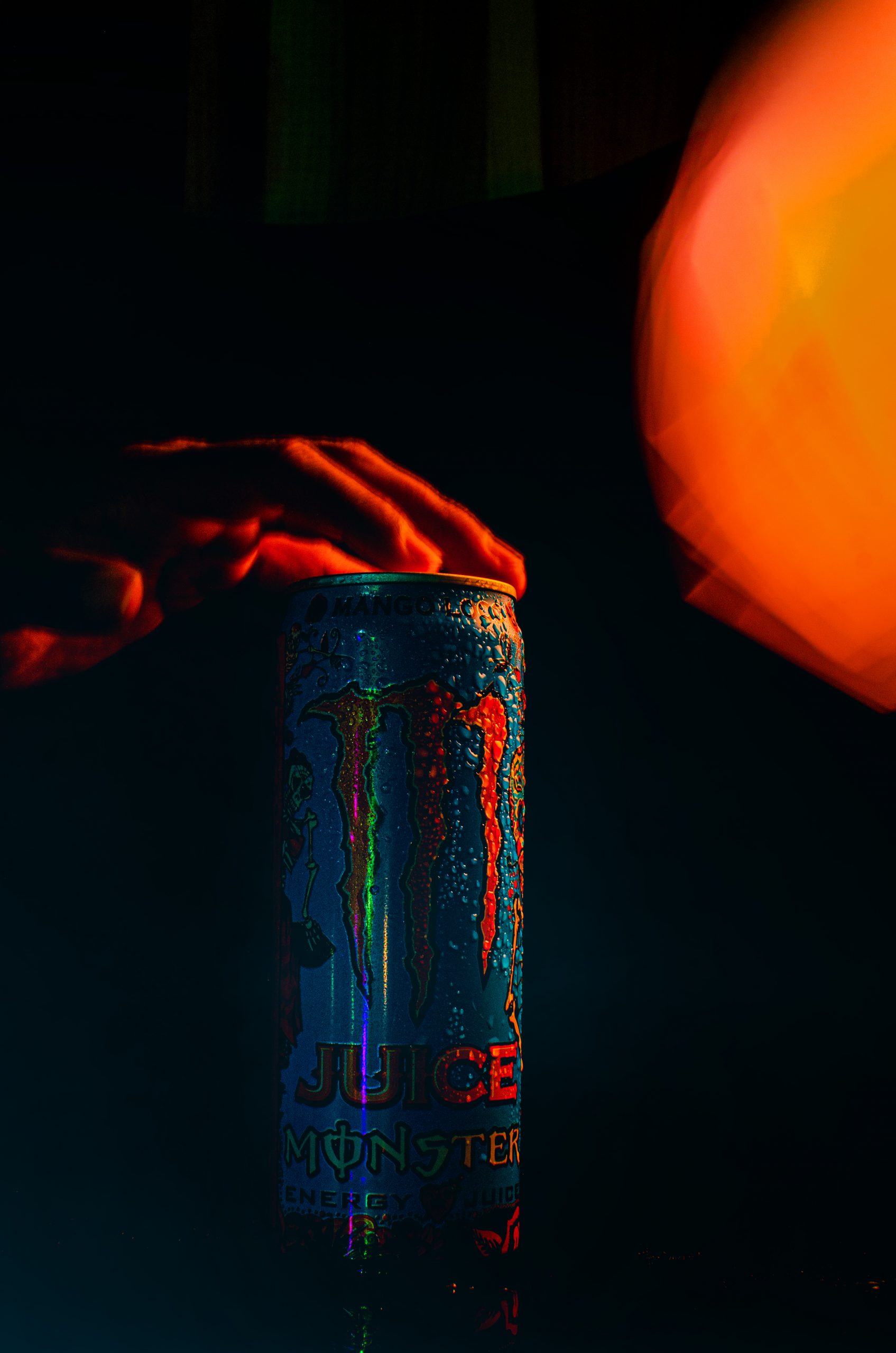 Monster energy drink can
