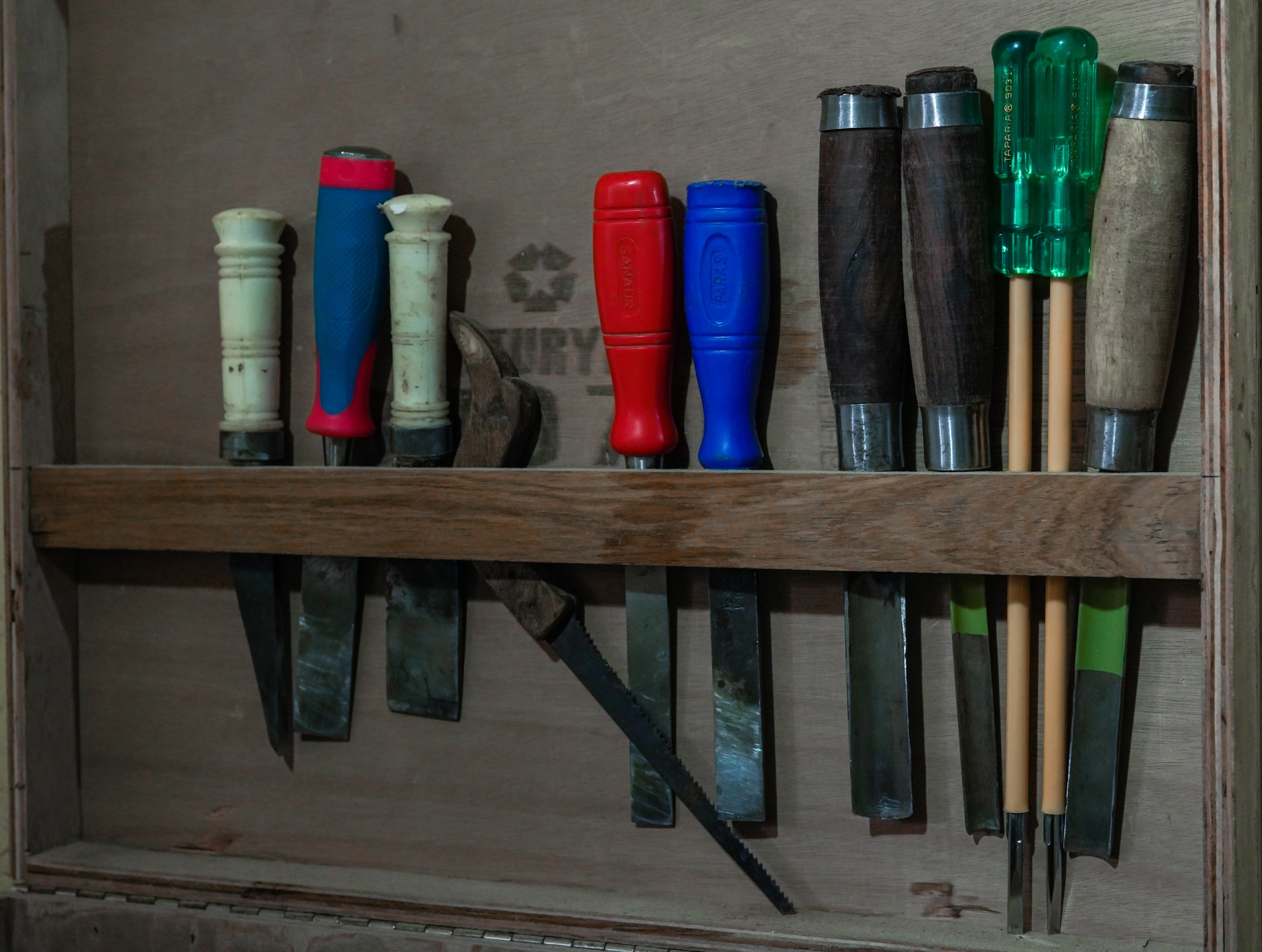 Carpenters tools Shelf